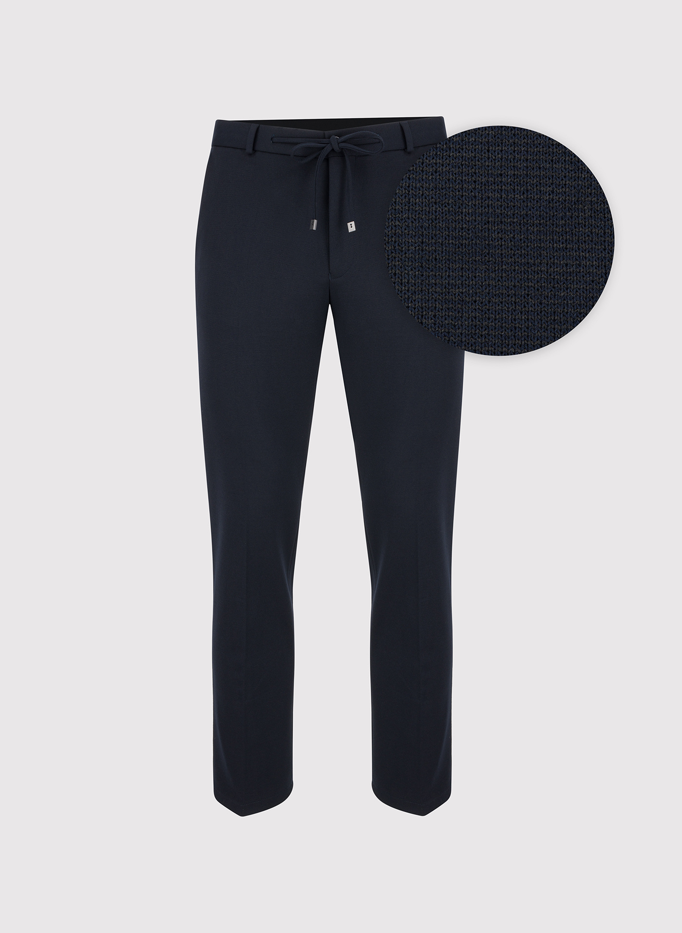 Granatowe spodnie garniturowe - Pako Lorente