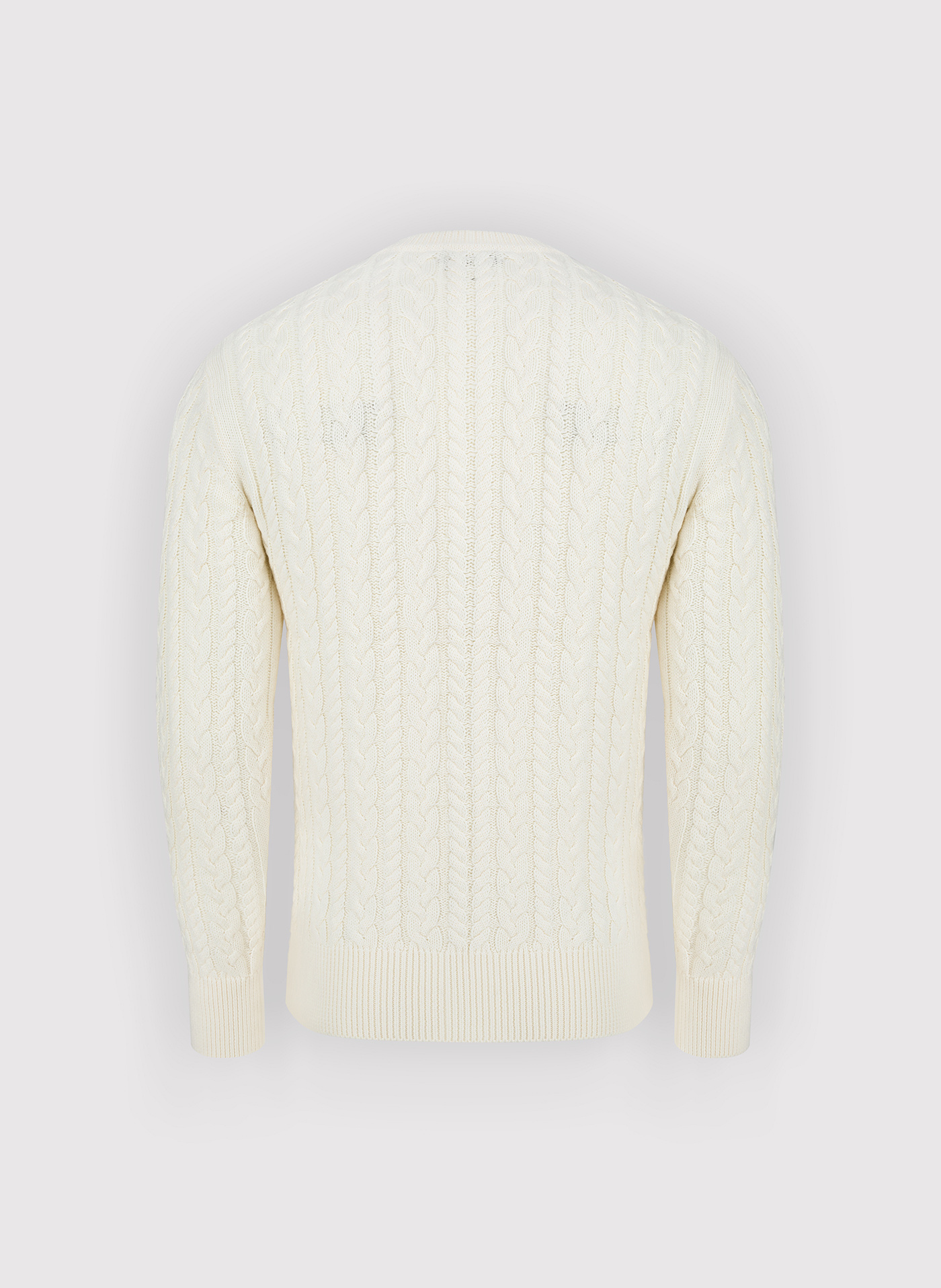 PAKO LORENTE - Beżowy sweter męski z kaszmirem - Pako Lorente