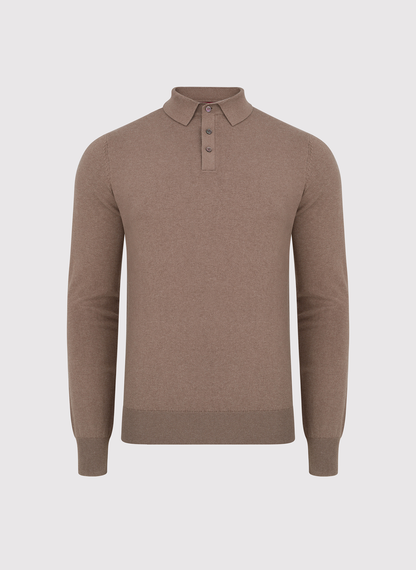 PAKO LORENTE - Sweter polo z kaszmirem - Pako Lorente