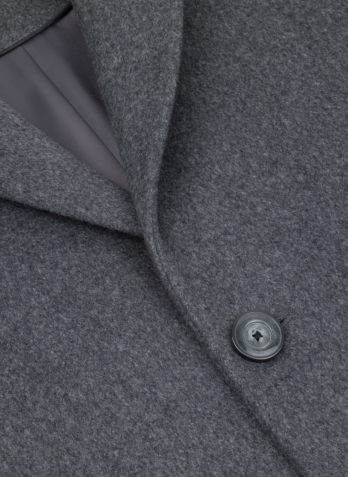 Szary płaszcz z wełną - Pako Lorente