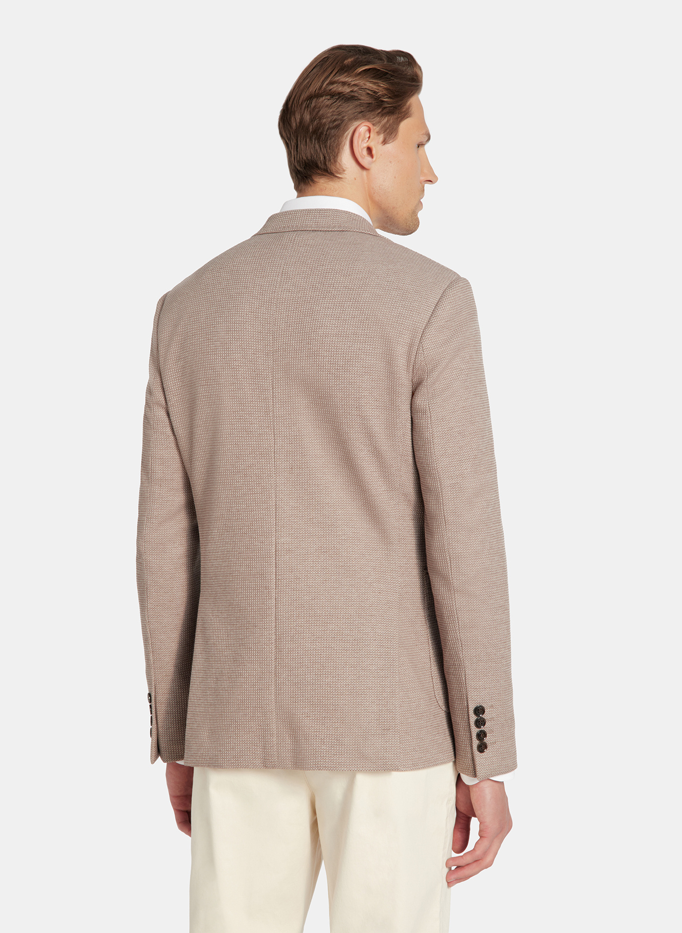 PAKO LORENTE - Brązowa marynarka z dzianiny - Pako Lorente