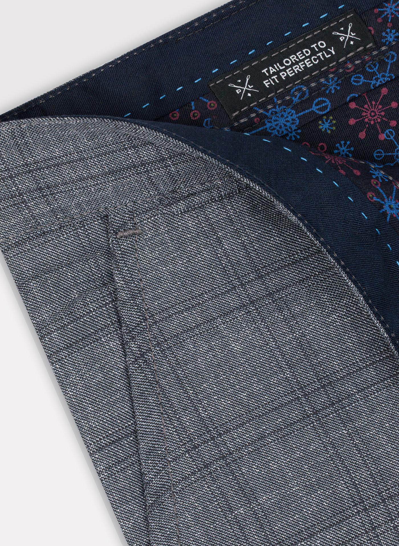 Spodnie męskie szare P22WF-WX-004-S-S - Pako Lorente