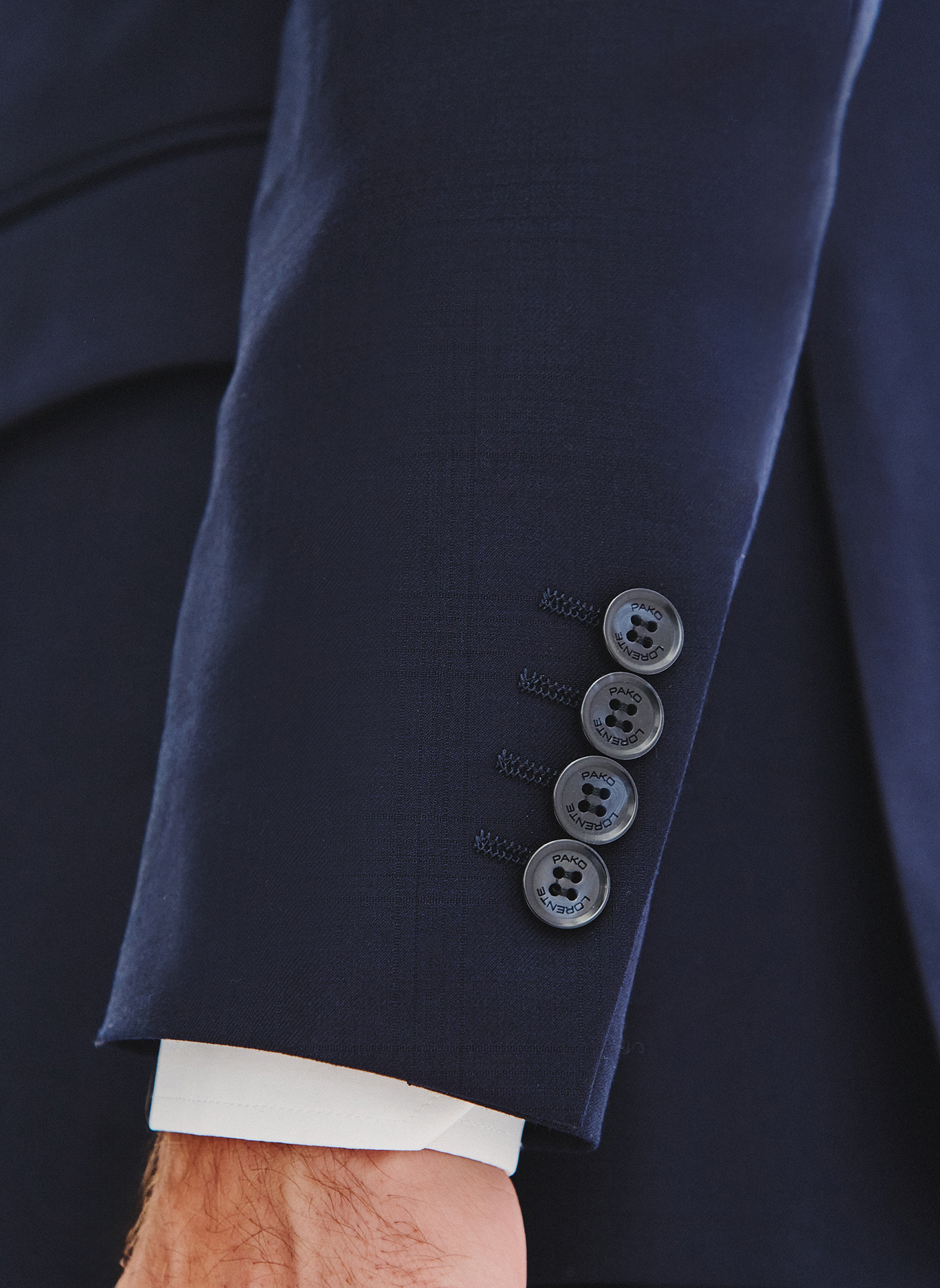 PAKO LORENTE - Garnitur męski w subtelną kratę - Pako Lorente