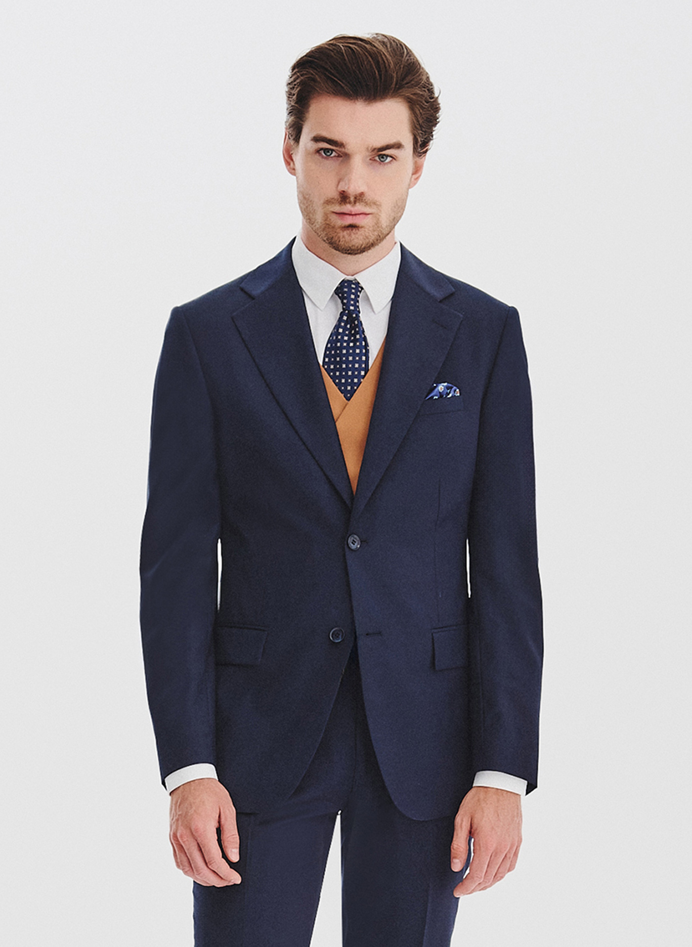 PAKO LORENTE - Garnitur męski w subtelną kratę - Pako Lorente