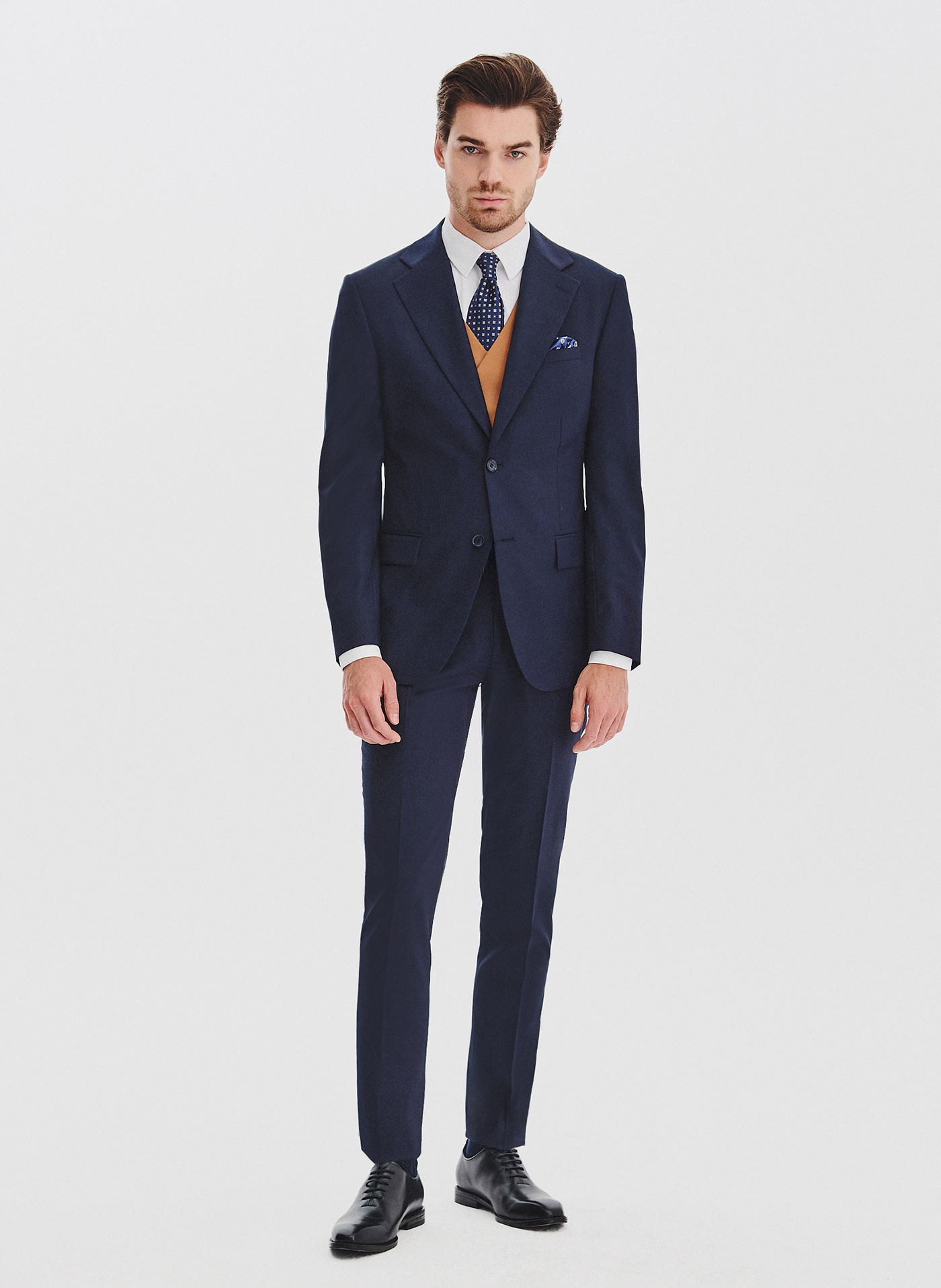 PAKO LORENTE - Garnitur męski w subtelną kratę - Pako Lorente