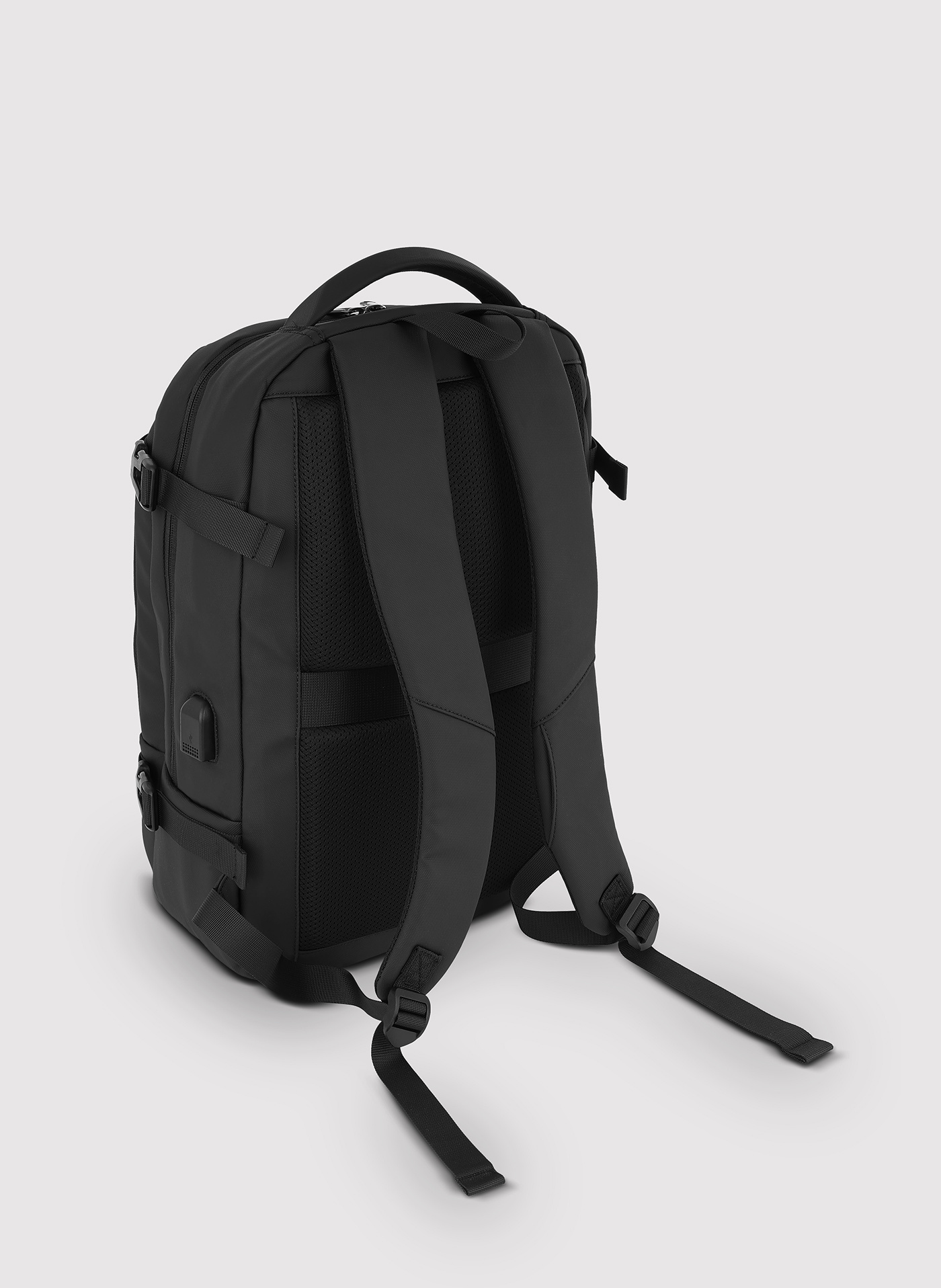 Czarny plecak męski - Pako Lorente