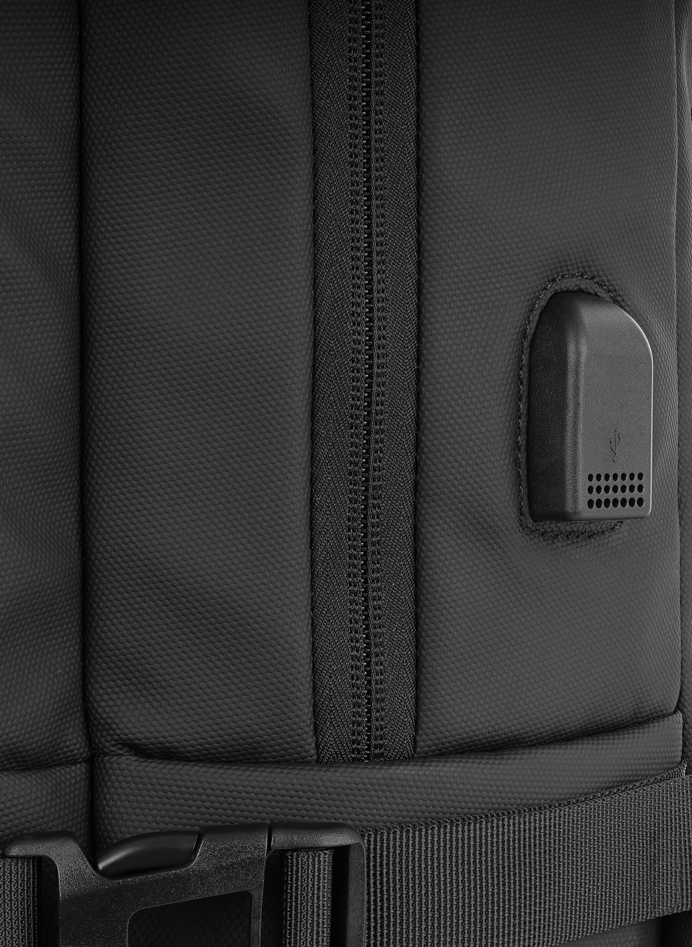 Czarny plecak męski - Pako Lorente