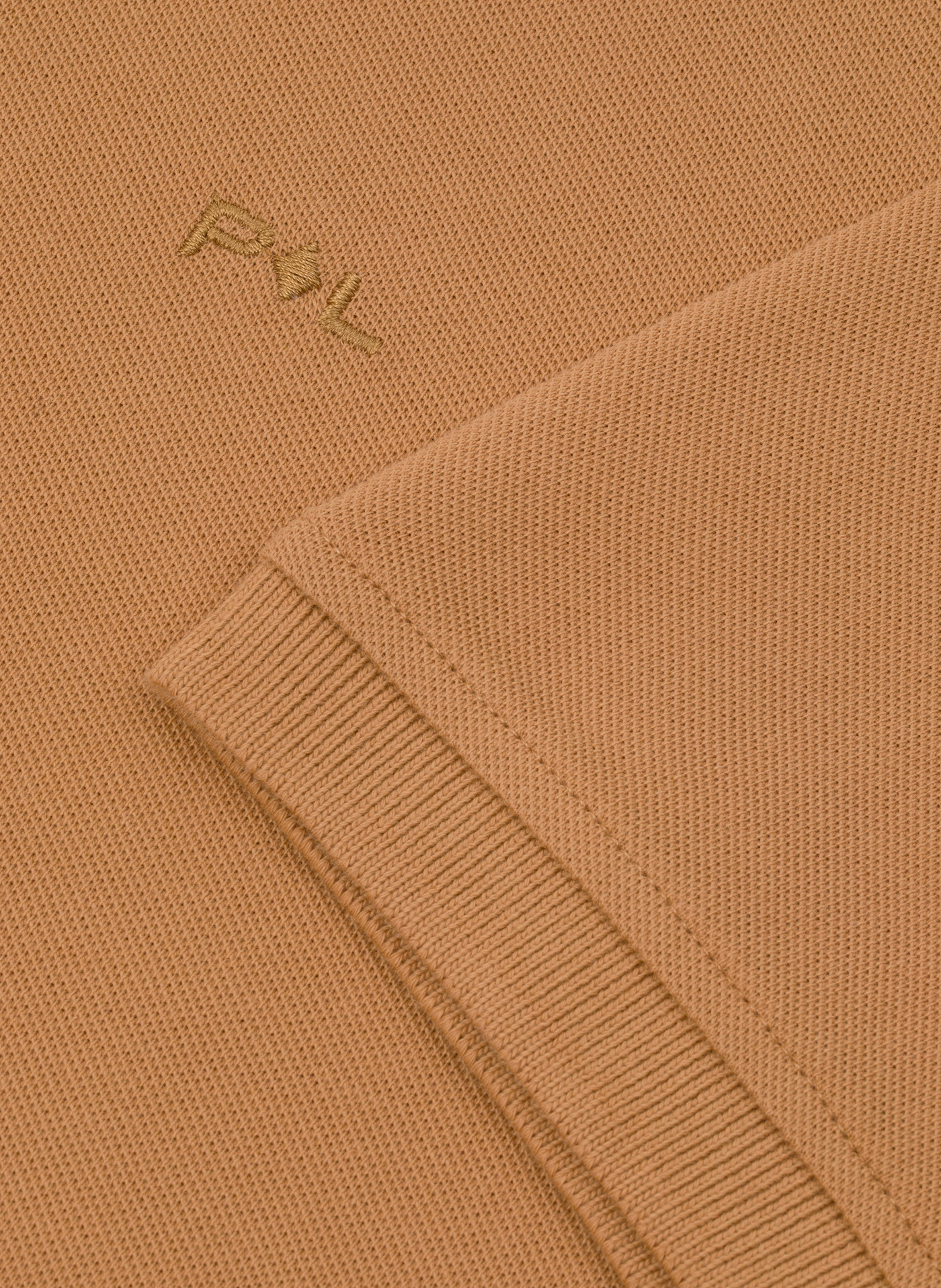 Gładki t-shirt polo w pomarańczowym kolorze - Pako Lorente