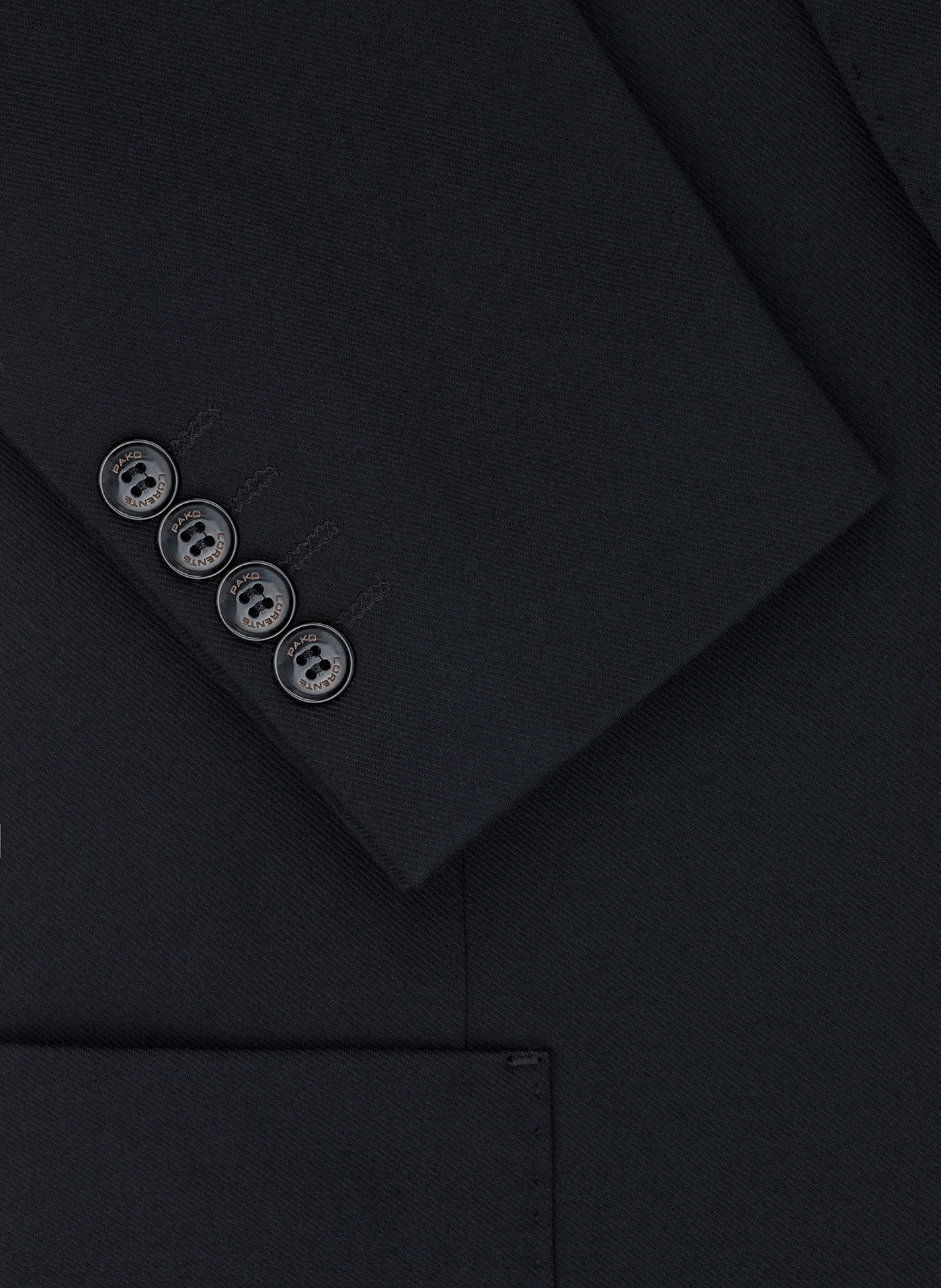 Casualowa marynarka męska w kolorze czarnym - Pako Lorente