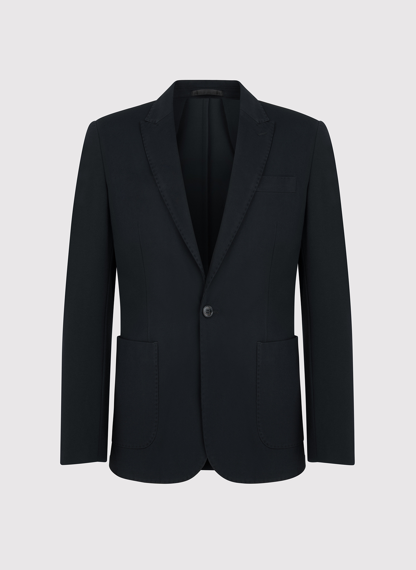 Casualowa marynarka męska w kolorze czarnym - Pako Lorente