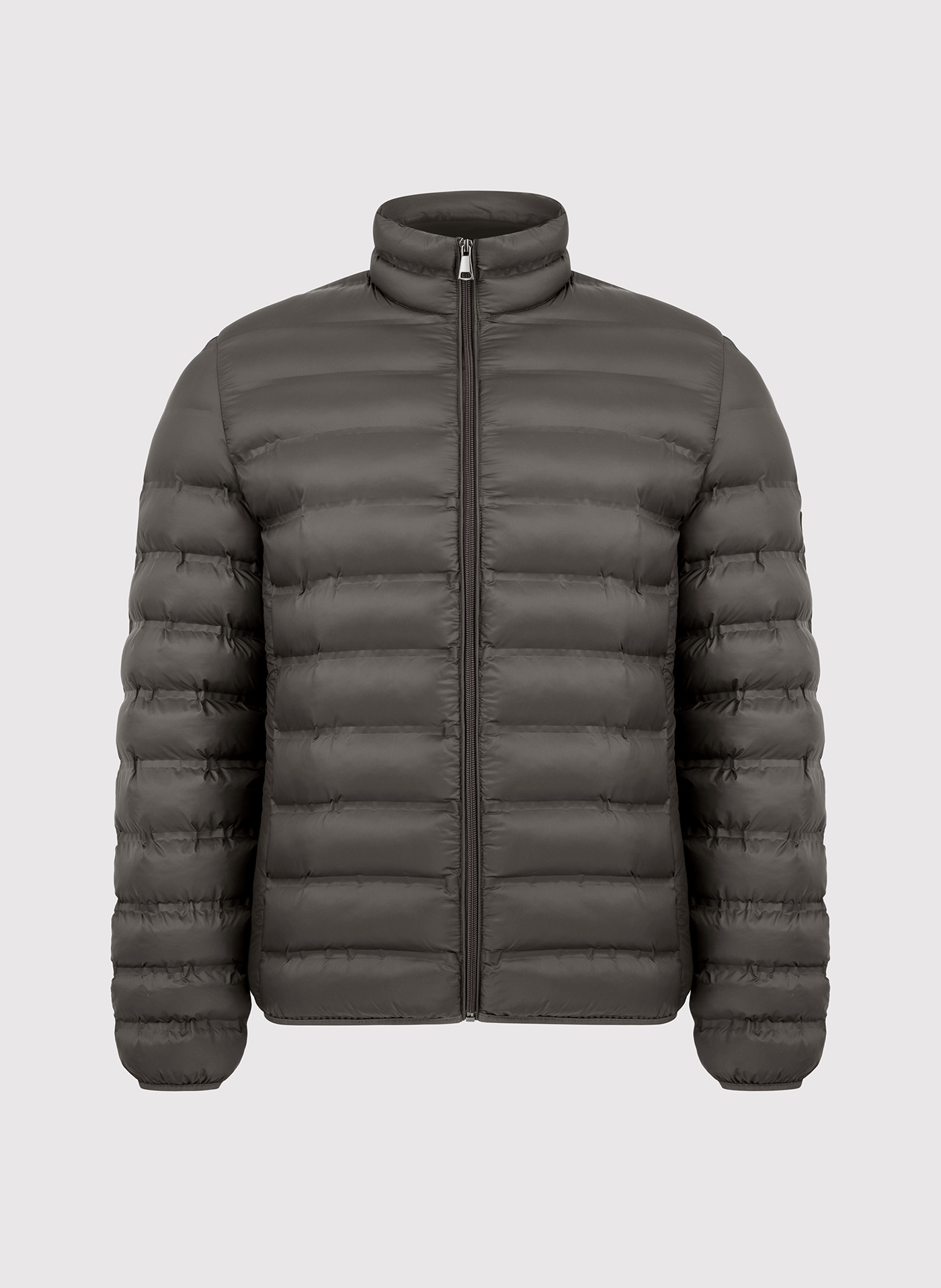 Krótka pikowana kurtka w kolorze brązowym - Pako Lorente