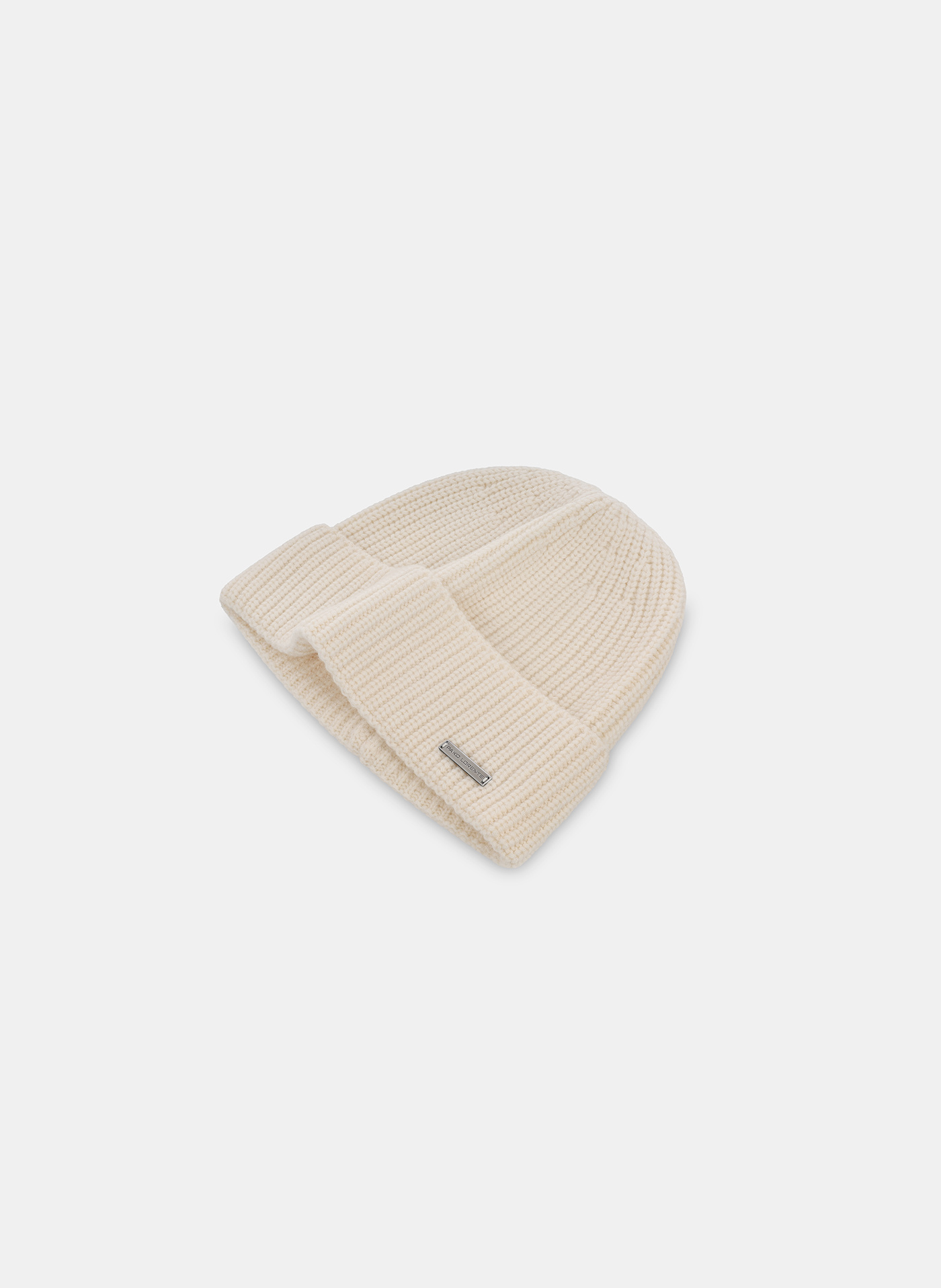 Beżowa wełniana czapka męska - Pako Lorente