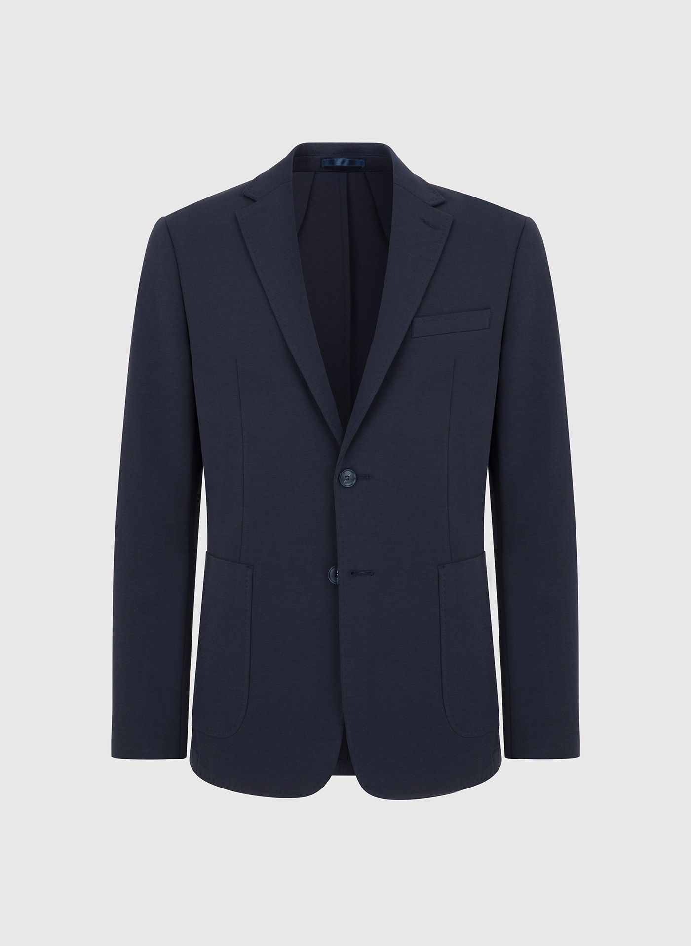 PAKO LORENTE - Granatowa dzianinowa marynarka męska - Pako Lorente