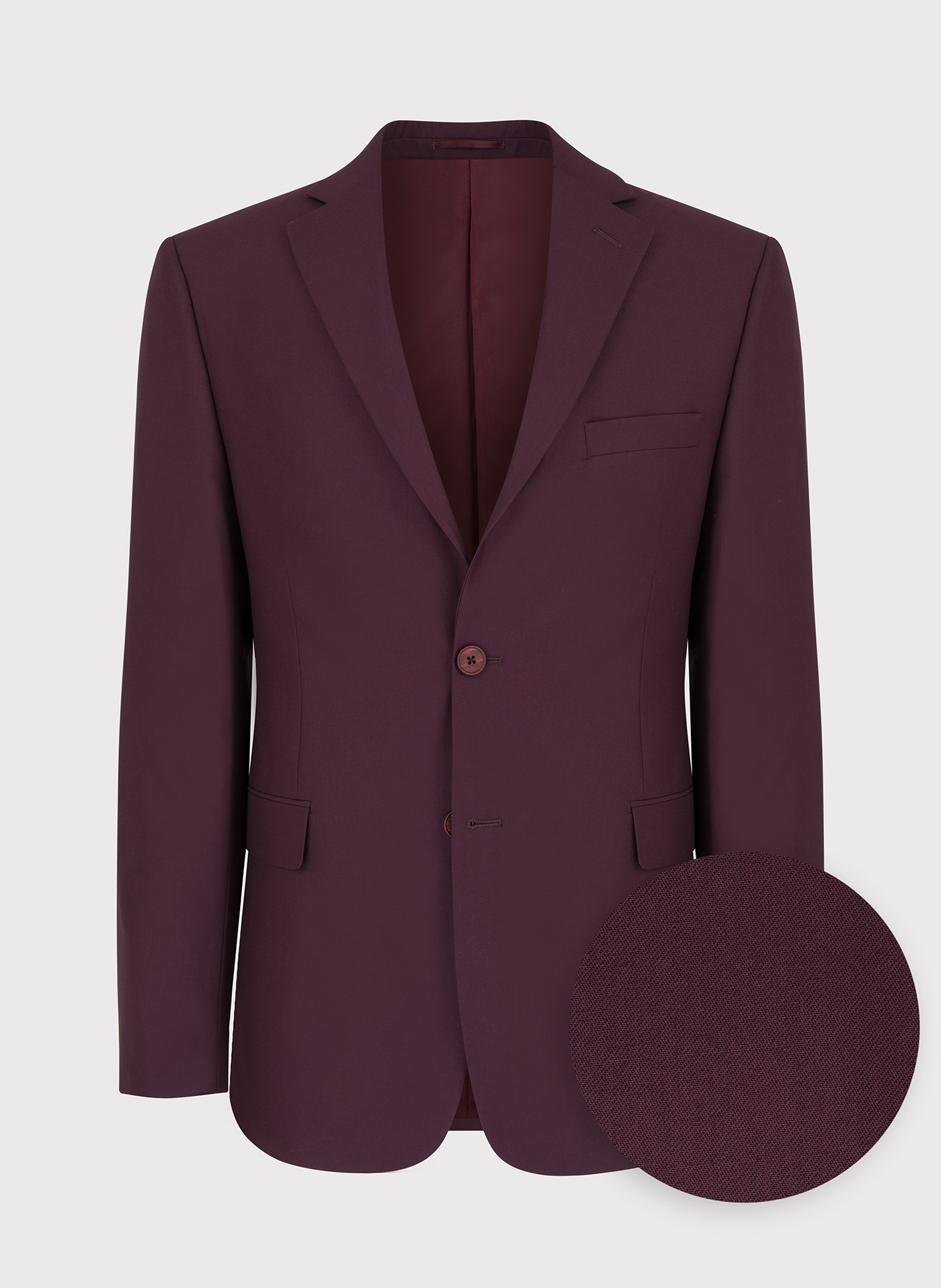Bordowa marynarka garniturowa P22SF-3G-016-D-S - Pako Lorente