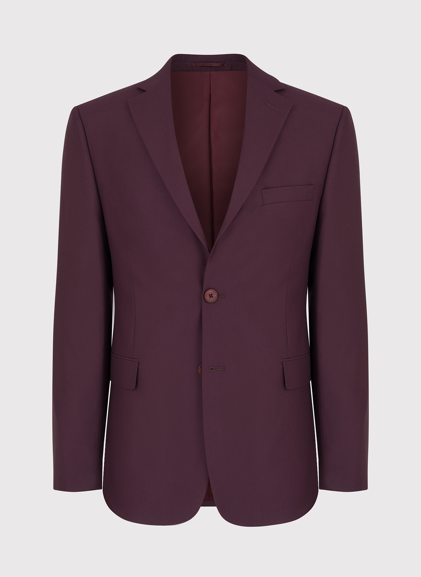 Bordowa marynarka garniturowa P22SF-3G-016-D-S - Pako Lorente