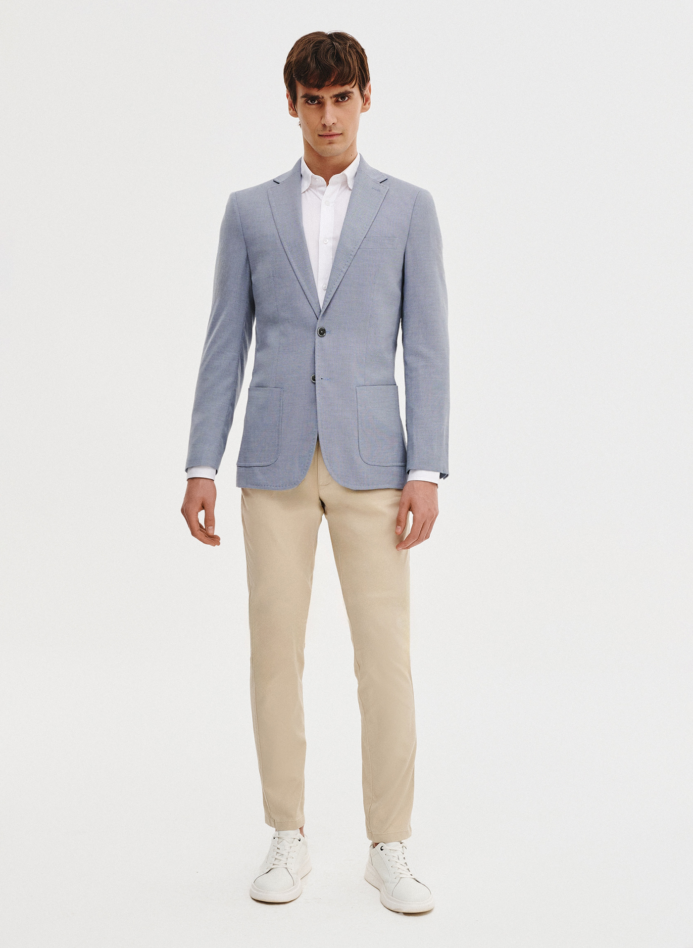 Niebieska marynarka męska - Pako Lorente