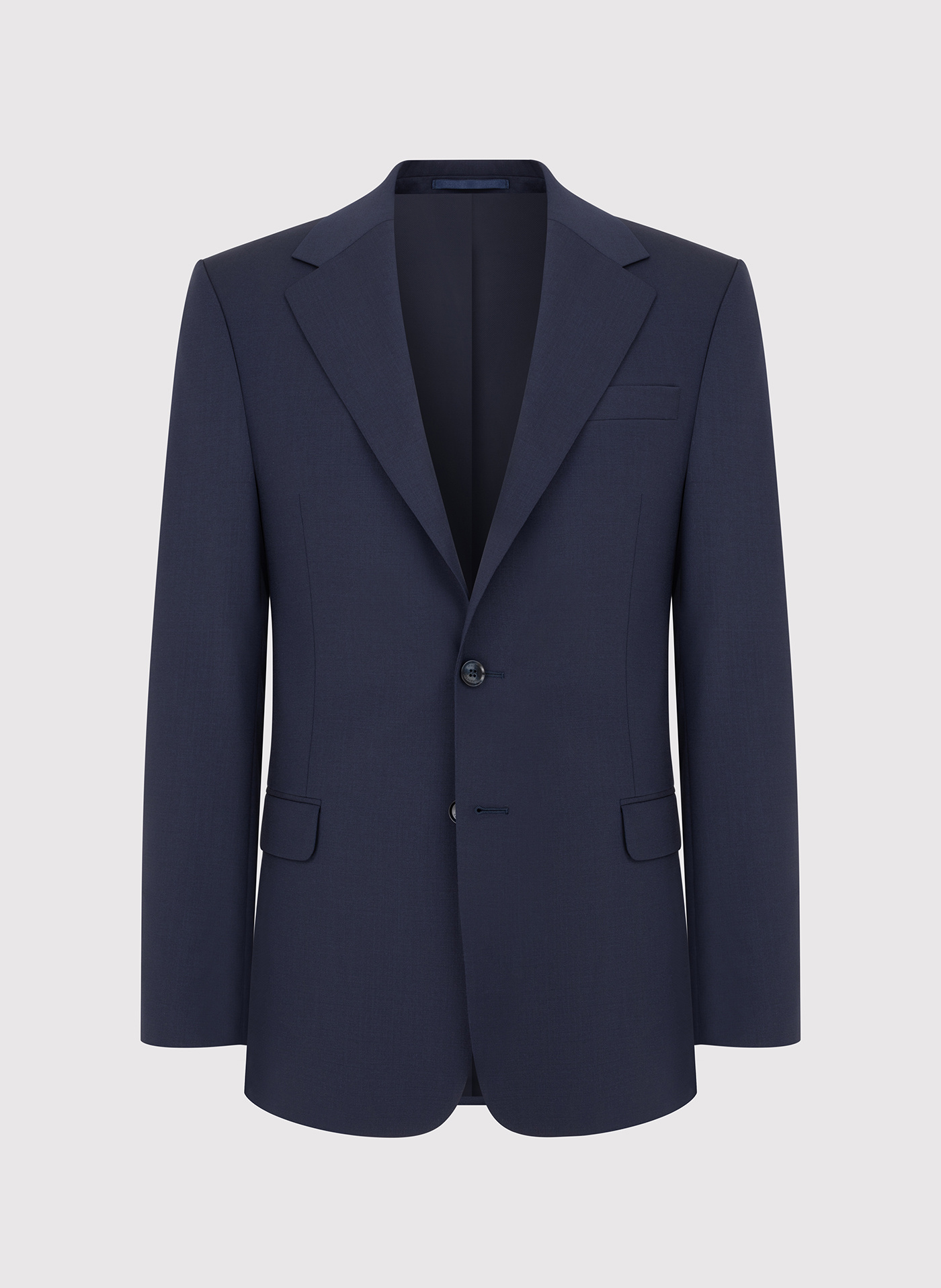 PAKO LORENTE - Wełniana granatowa marynarka garniturowa - Pako Lorente