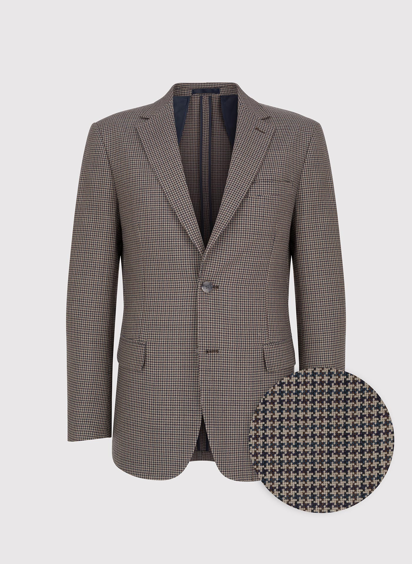 Wełniana marynarka w drobną kratę - Pako Lorente