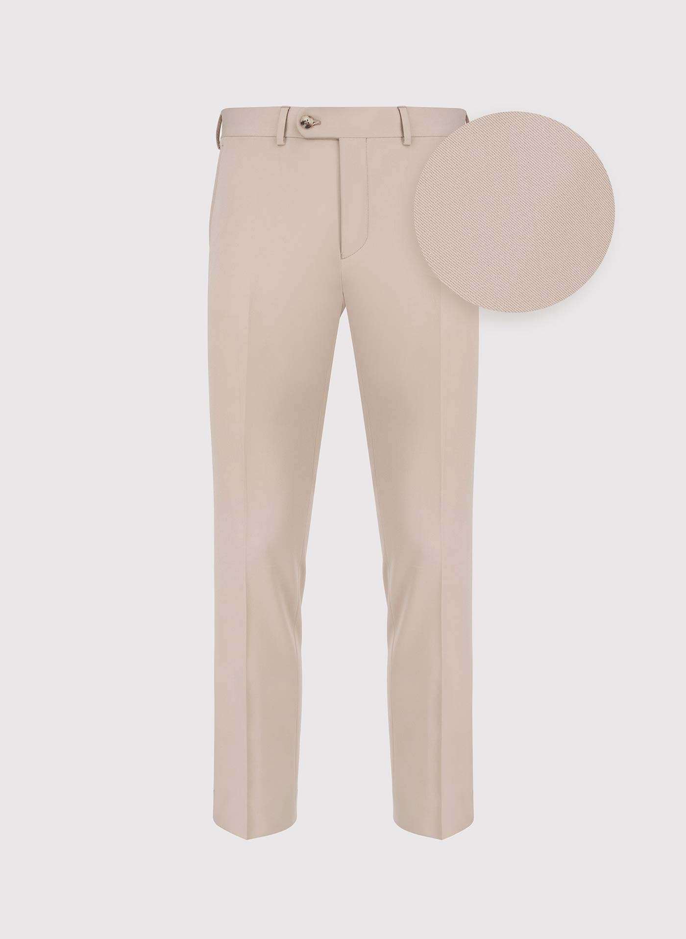 Beżowe spodnie garniturowe - Pako Lorente