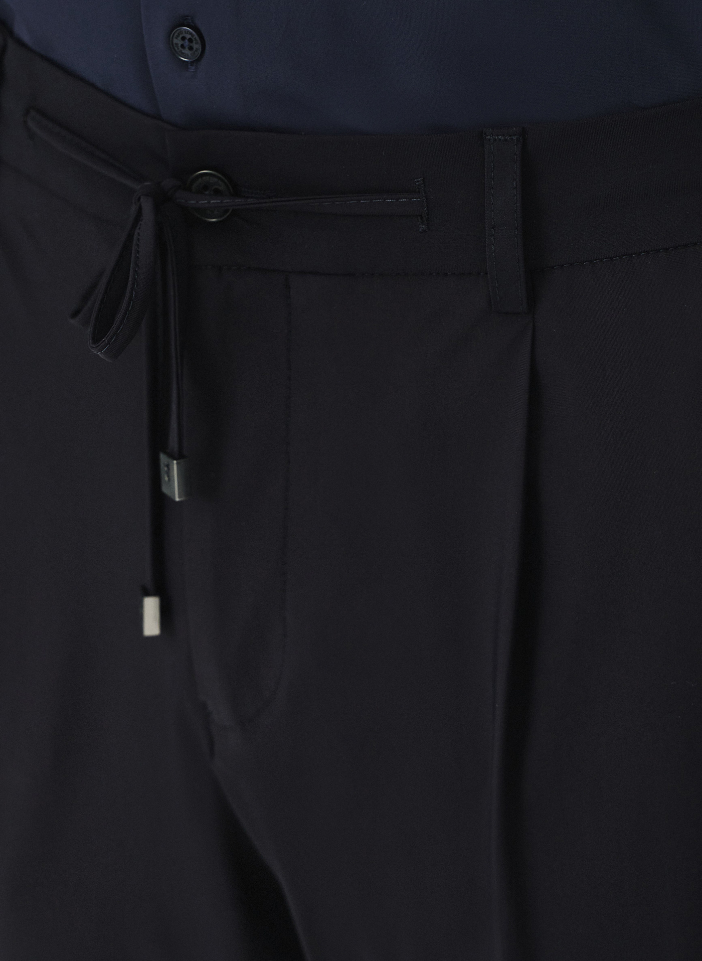Spodnie garniturowe w kolorze granatowym - Pako Lorente