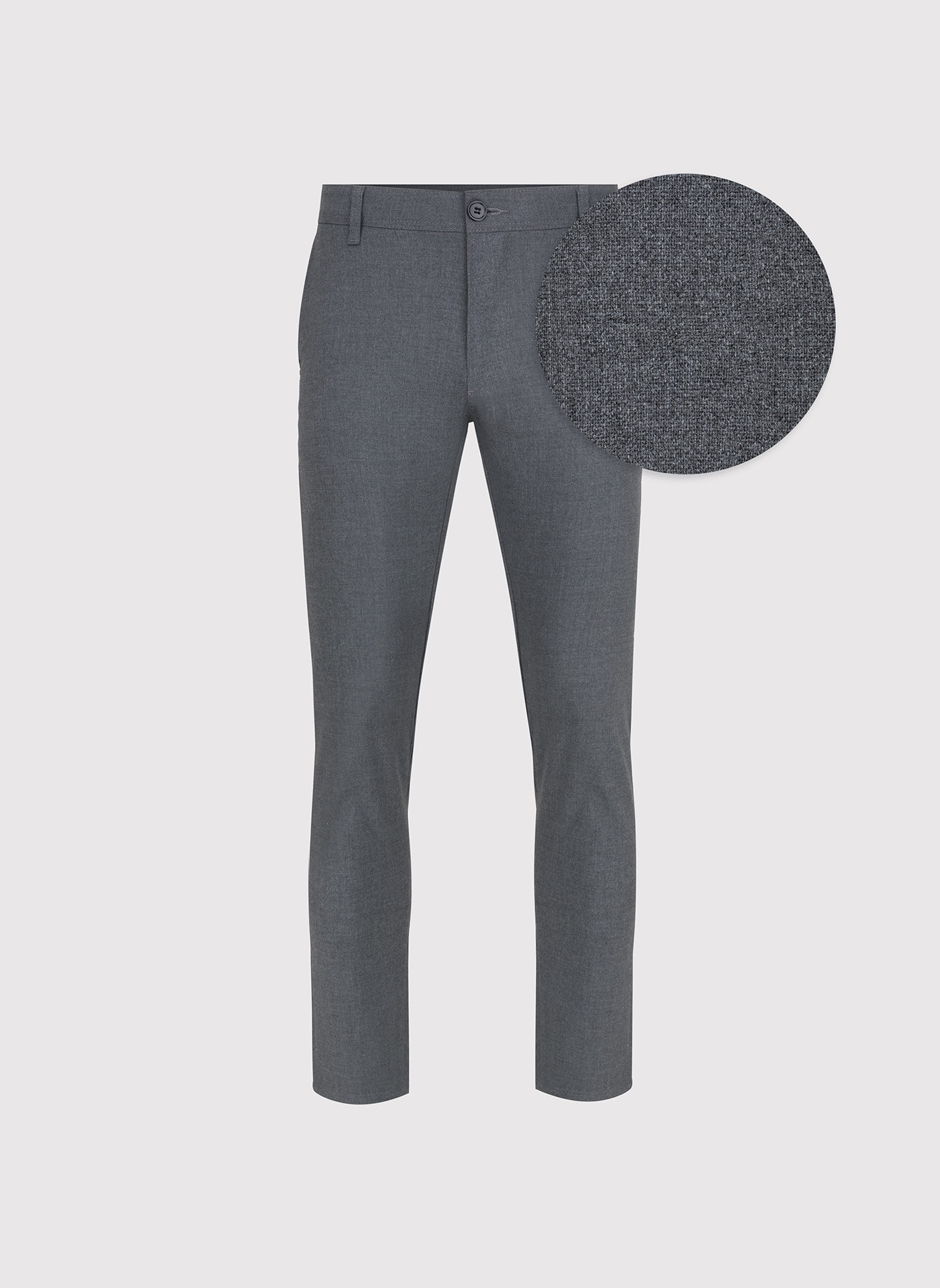 Gładkie szare spodnie - Pako Lorente