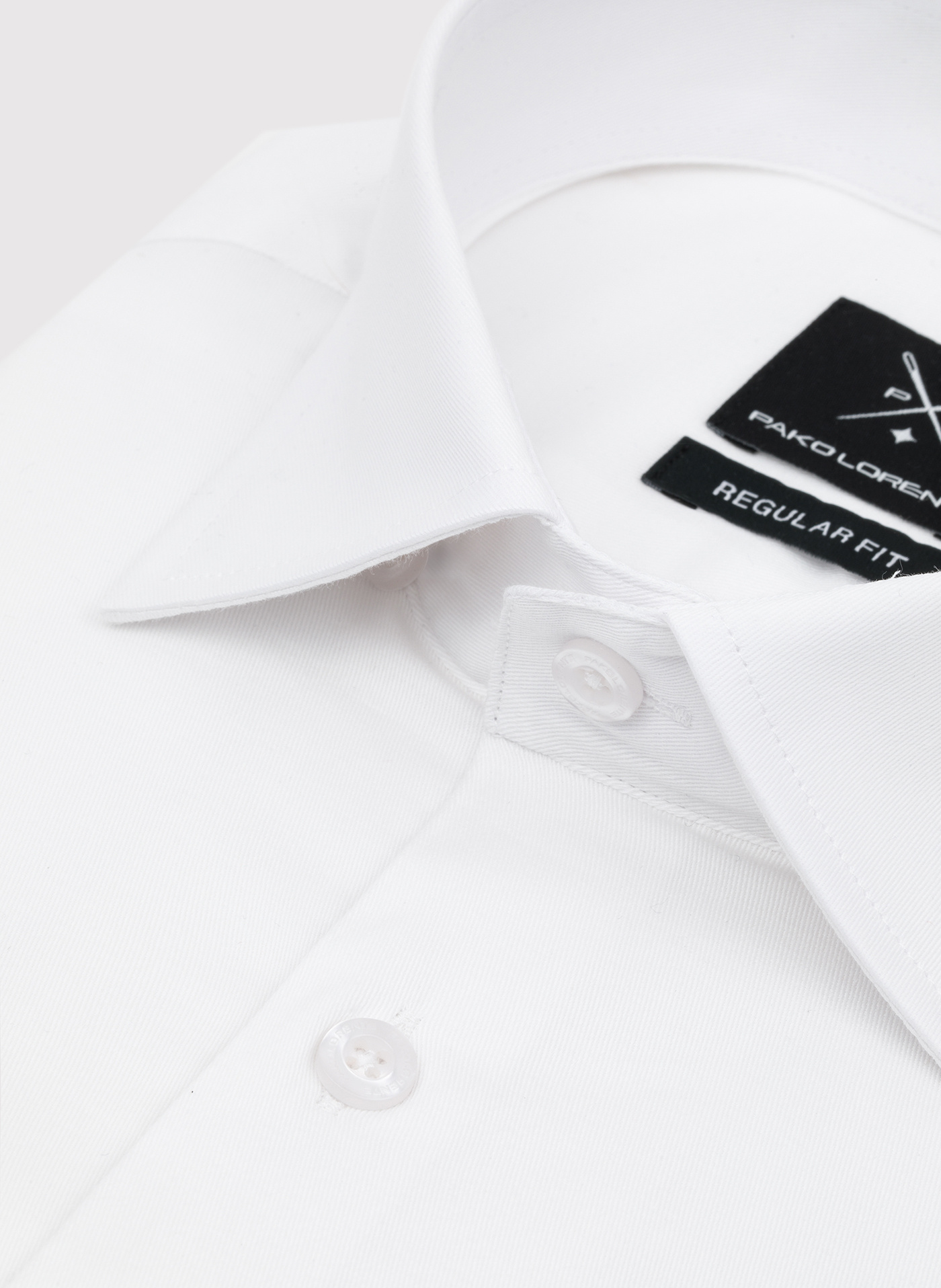 Biała koszula męska - Pako Lorente