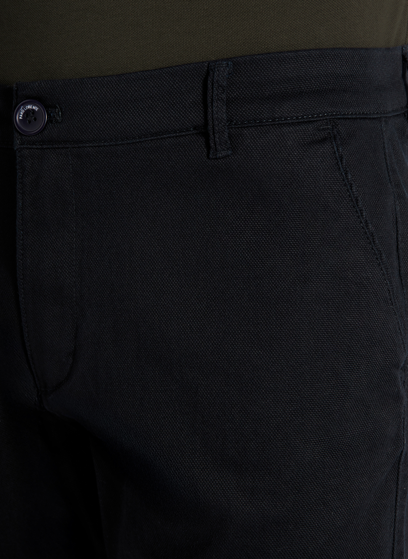 PAKO LORENTE - Granatowe spodnie męskie - Pako Lorente