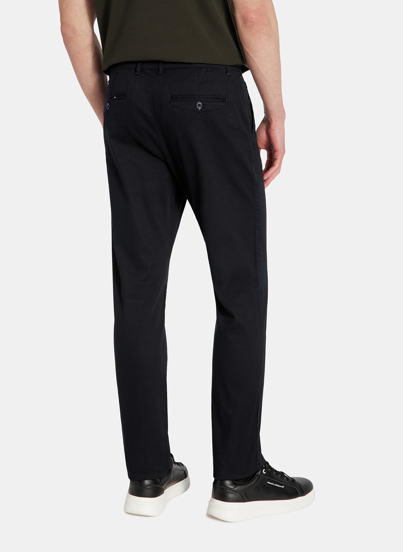 PAKO LORENTE - Granatowe spodnie męskie - Pako Lorente