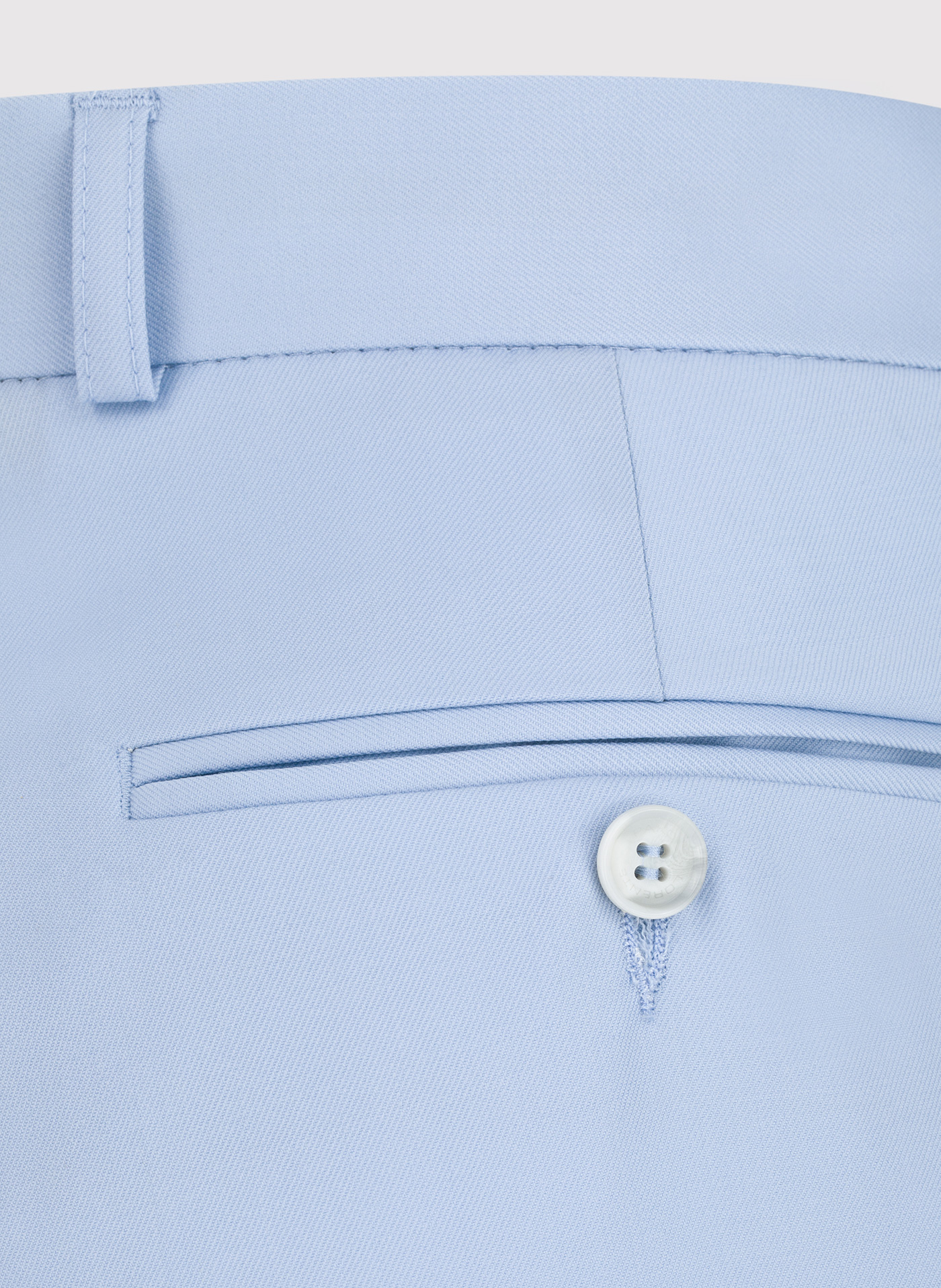 PAKO LORENTE - Błękitne wełniane spodnie ganiturowe - Pako Lorente