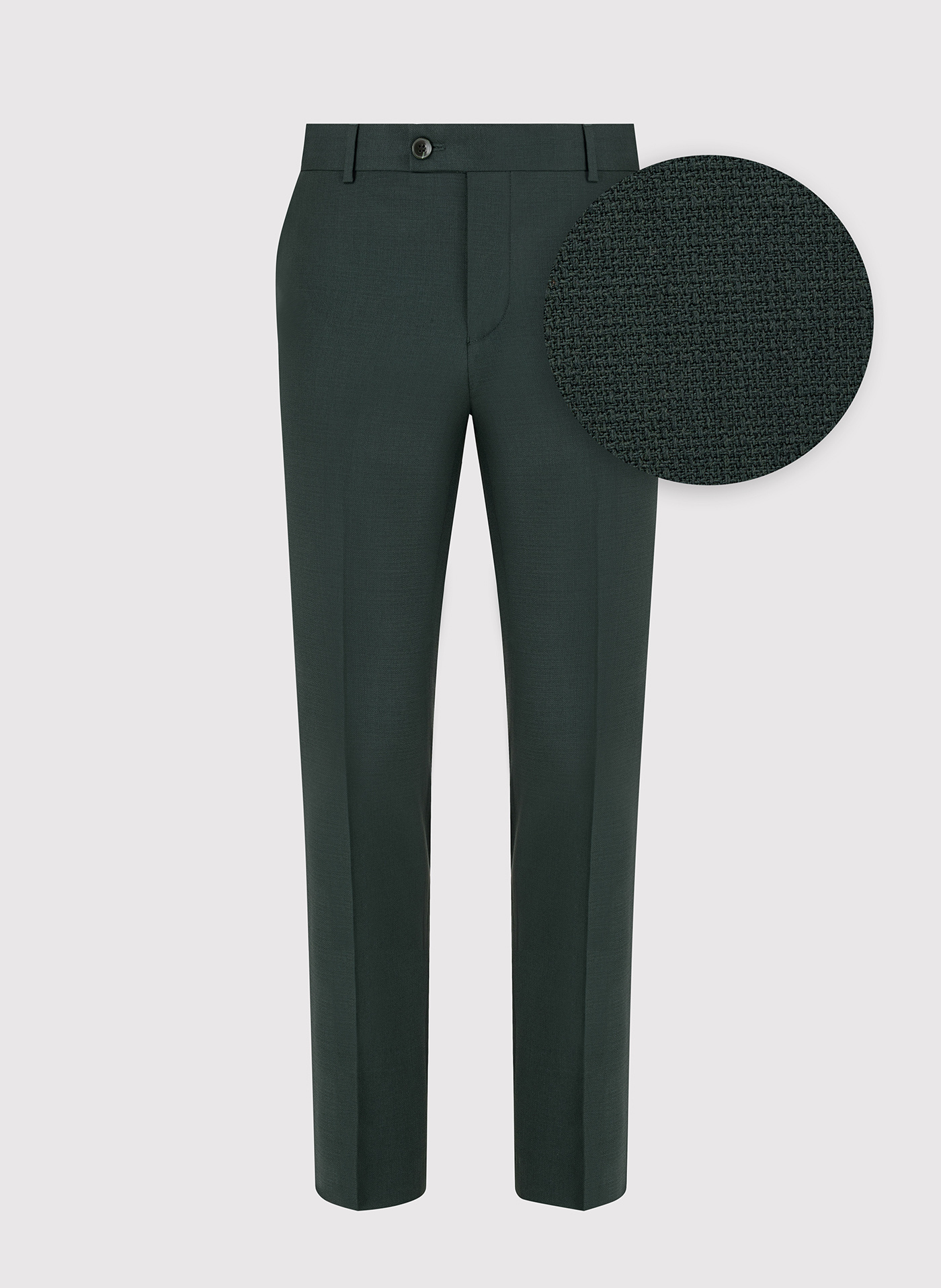 Spodnie garniturowe w kolorze zielonym - Pako Lorente