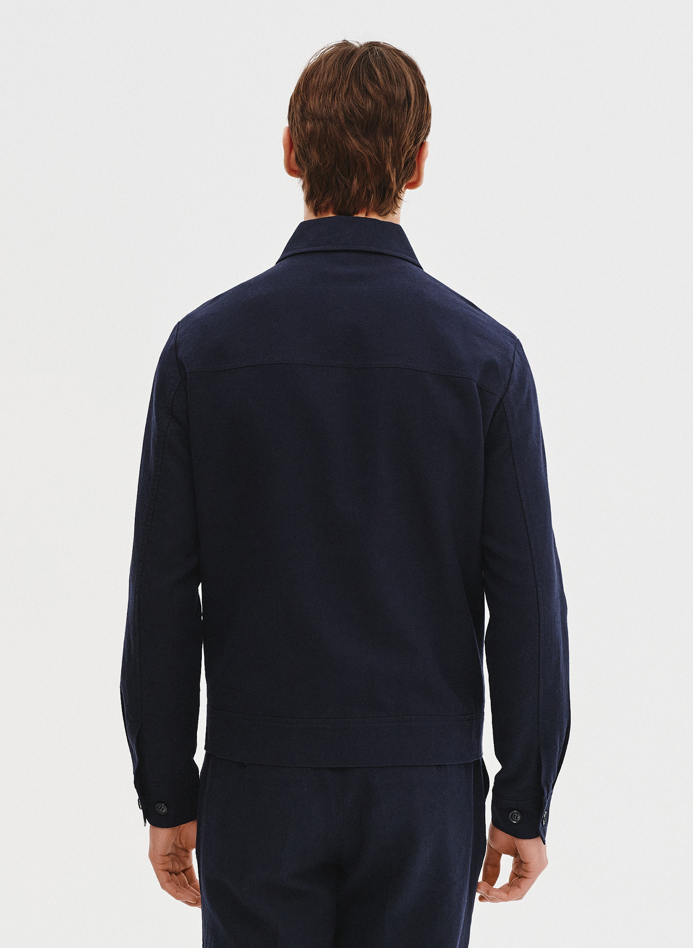 PAKO LORENTE - Bawełniana wiosenna kurtka z lnem - Pako Lorente