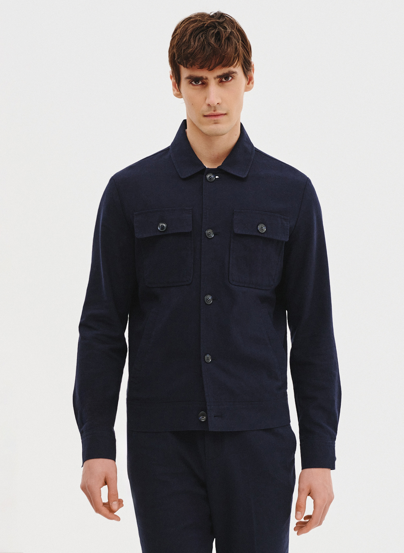 PAKO LORENTE - Bawełniana wiosenna kurtka z lnem - Pako Lorente