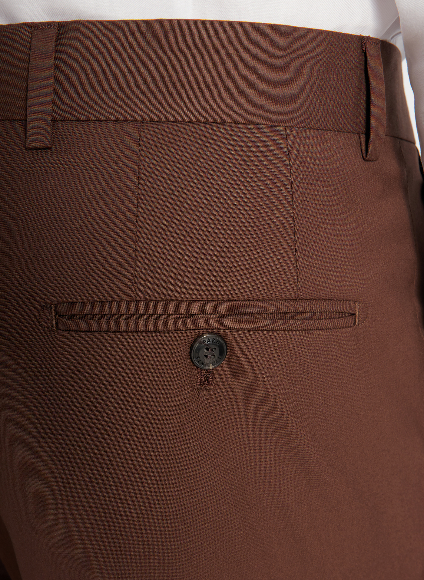 Spodnie garniturowe w kolorze brązowym - Pako Lorente