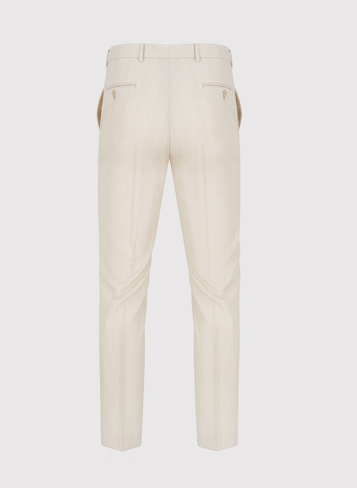 Beżowe spodnie garniturowe - Pako Lorente