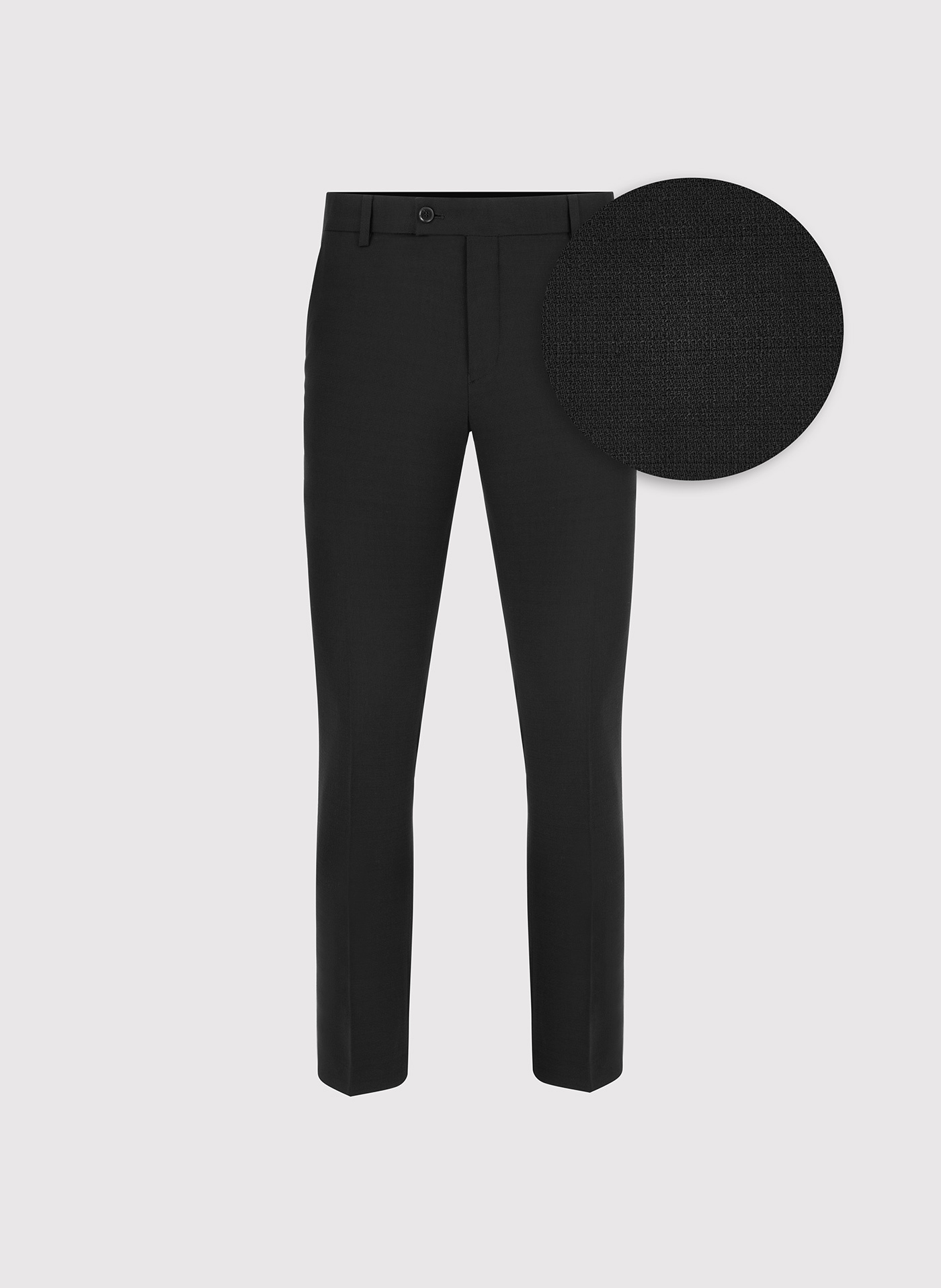 Czarne spodnie ganiturowe - Pako Lorente