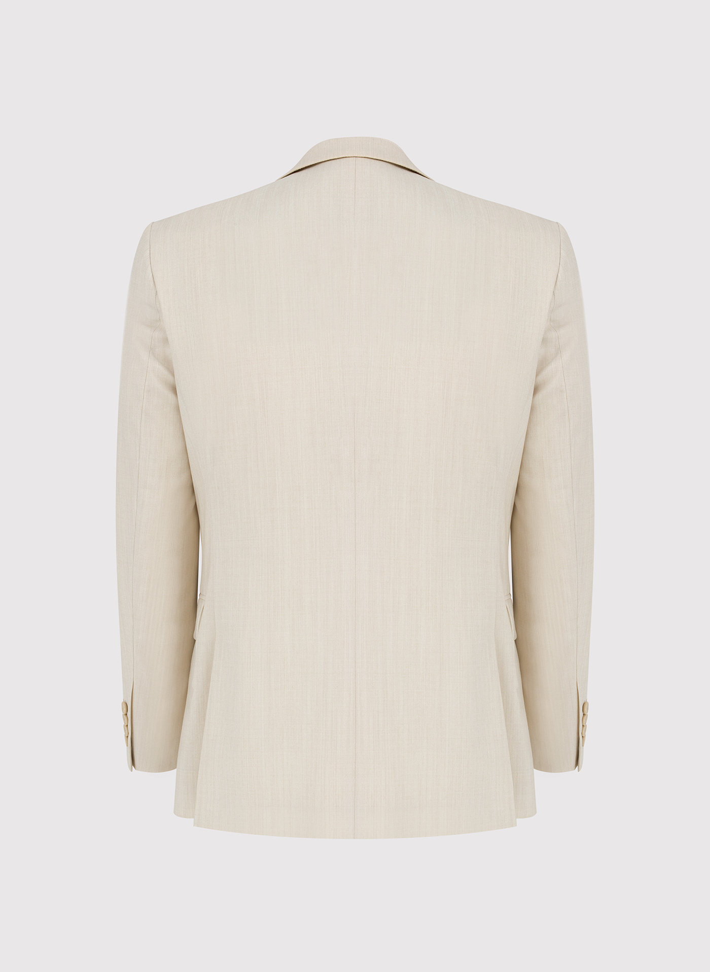 Beżowa męska marynarka garniturowa - Pako Lorente