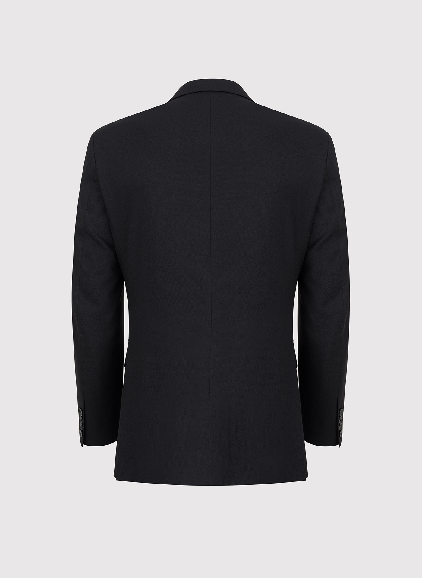 Dwurzędowa czarna marynarka garniturowa - Pako Lorente
