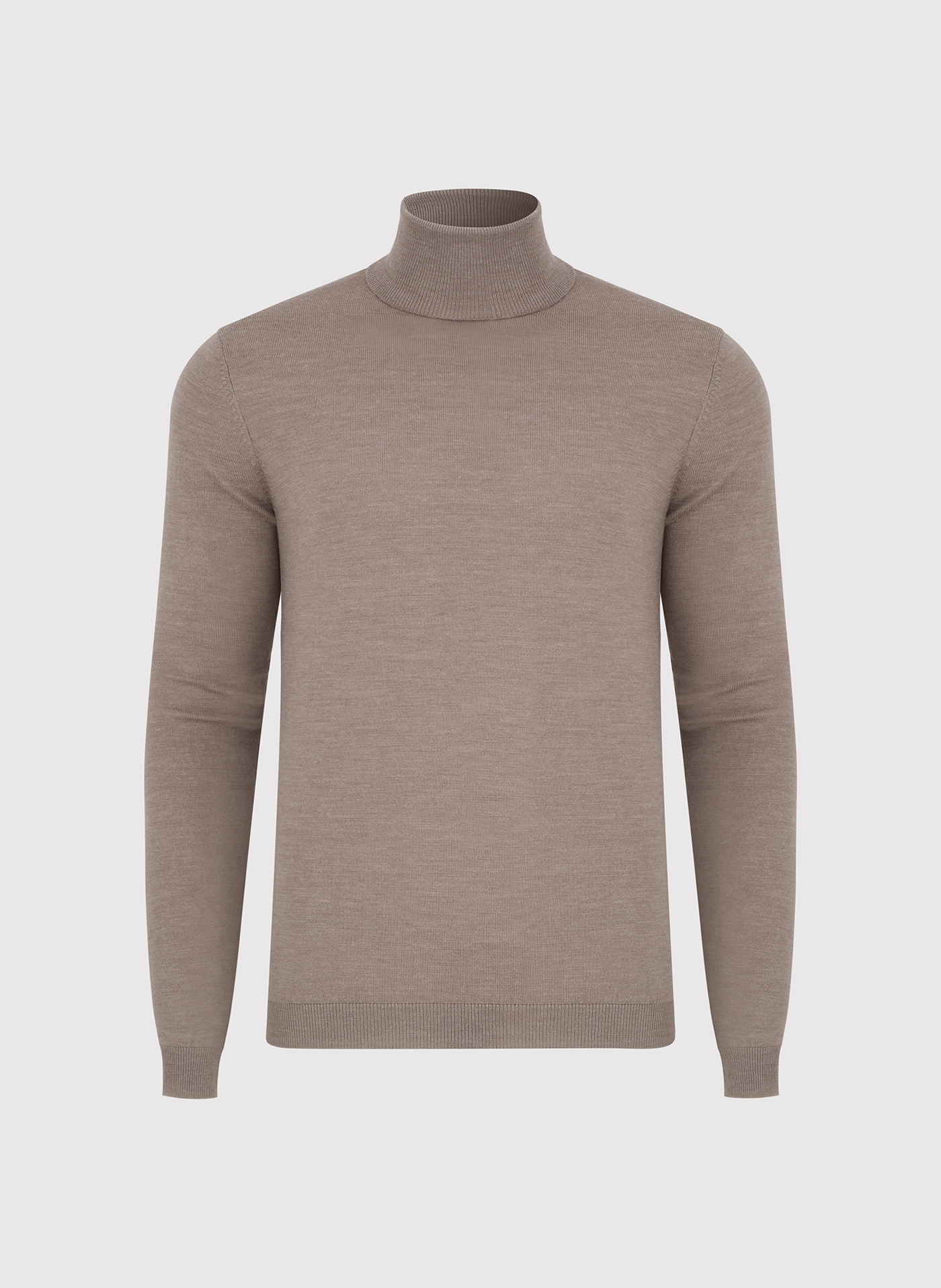 Męski golf w kolorze beżowym - Pako Lorente