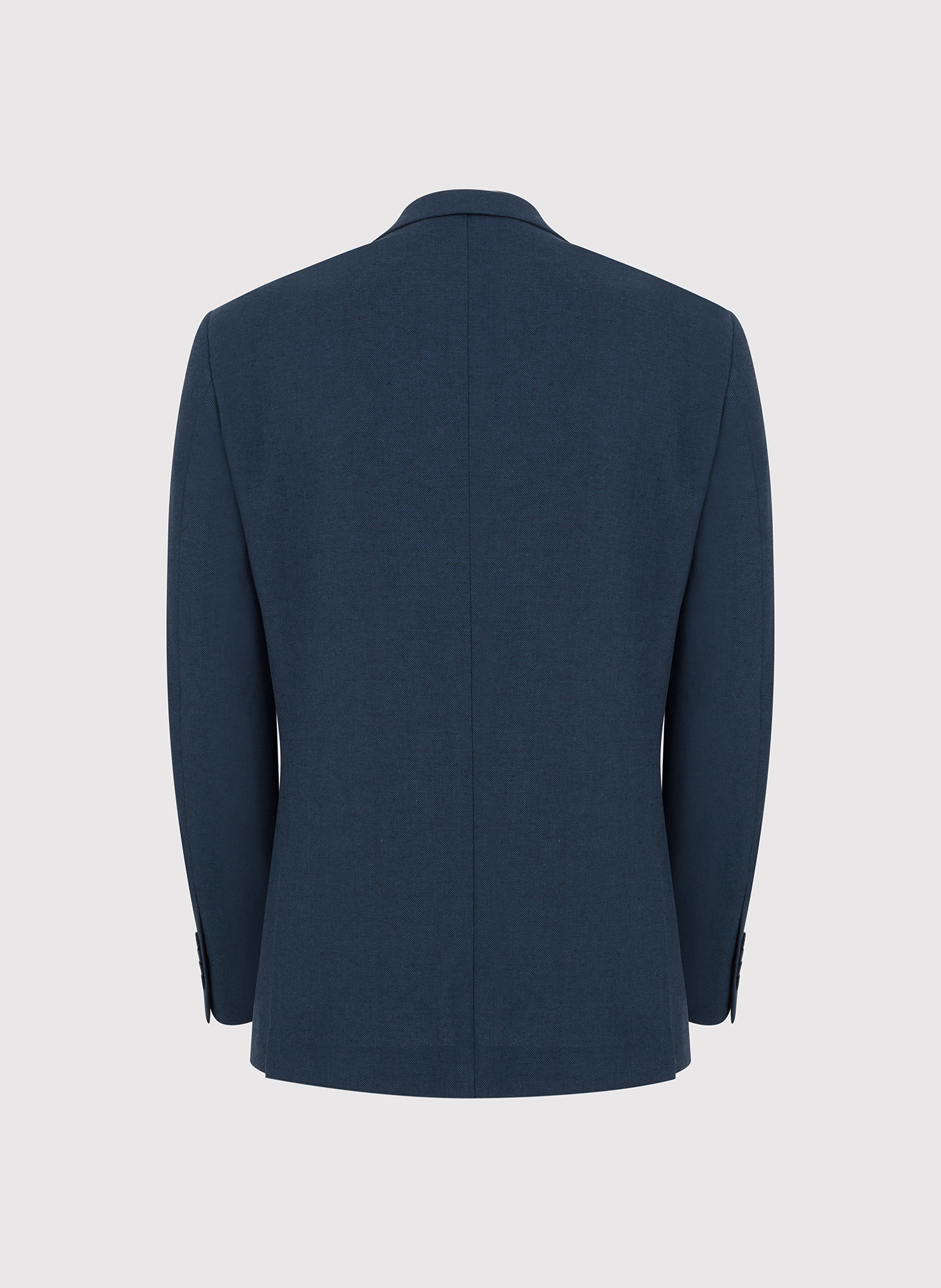 PAKO LORENTE - Granatowa marynarka garniturowa z lnem - Pako Lorente