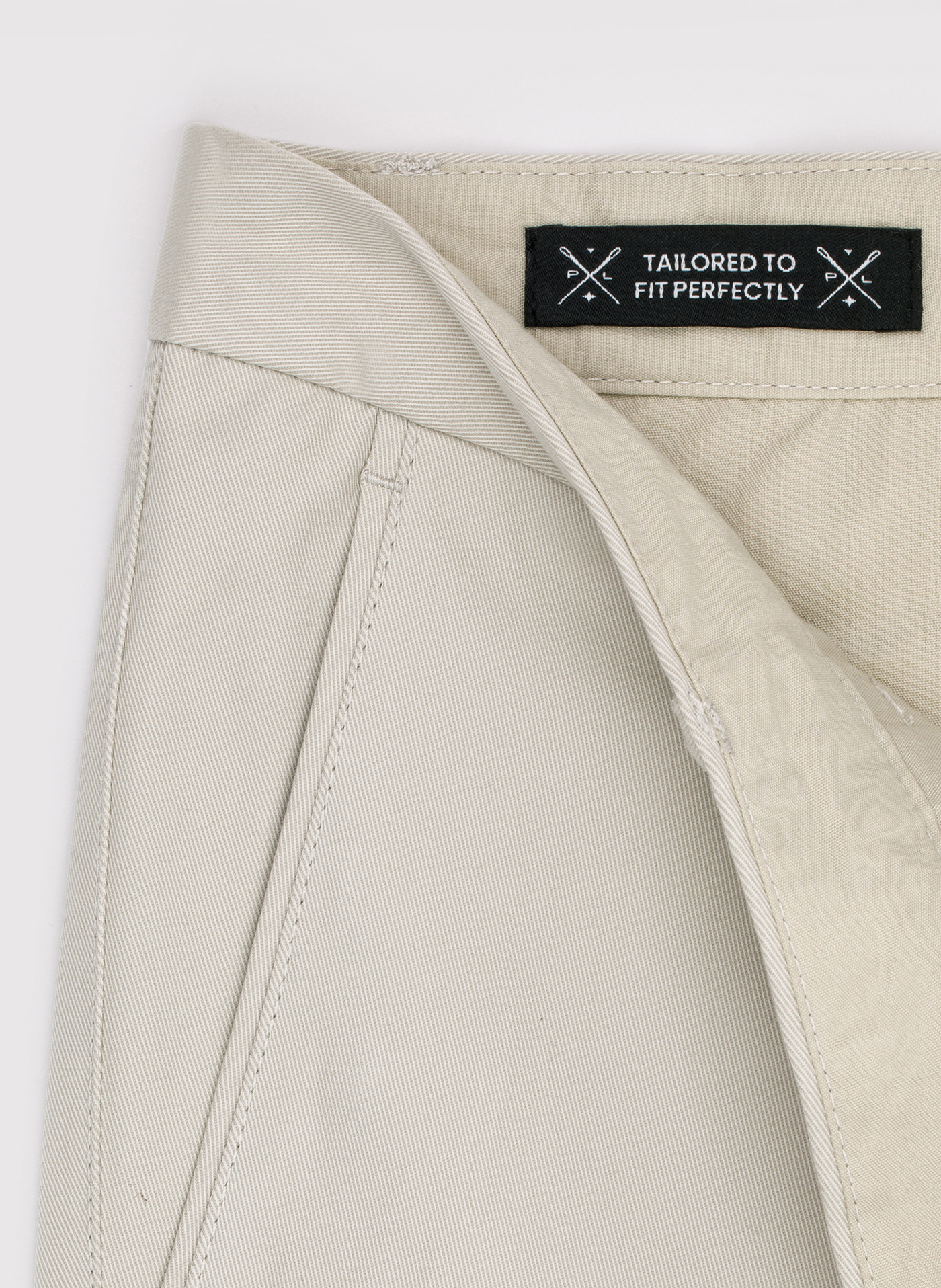 PAKO LORENTE - Beżowe spodnie z zaszewkami - Pako Lorente