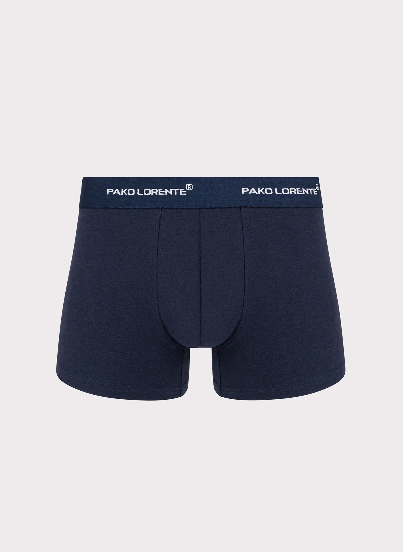 Męskie bokserki w kolorze granatowym zestaw 2 szt. - Pako Lorente