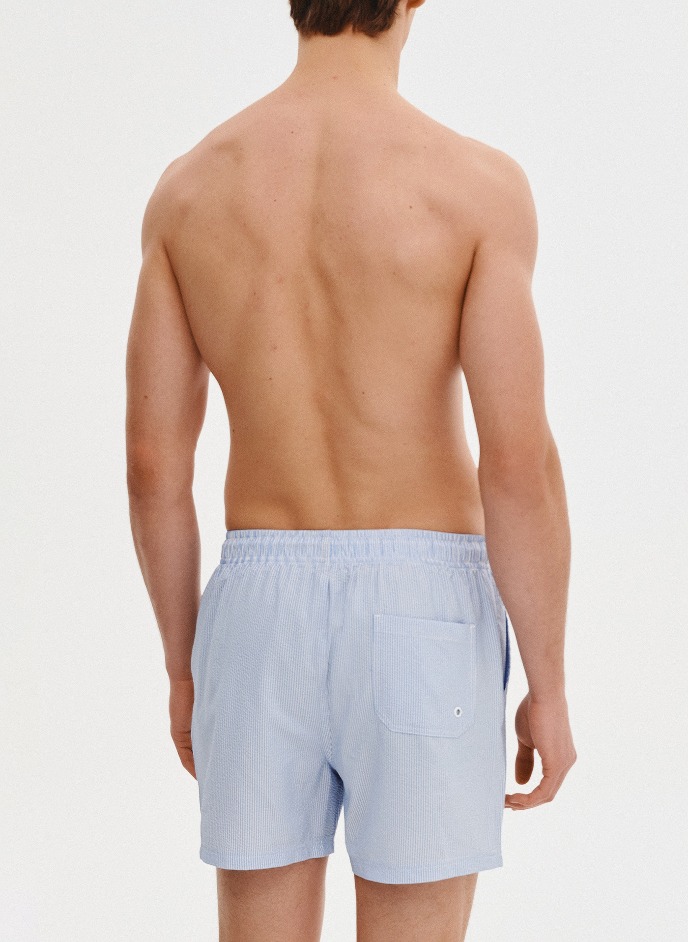 PAKO LORENTE - Niebieskie szorty kąpielowe męskie - Pako Lorente