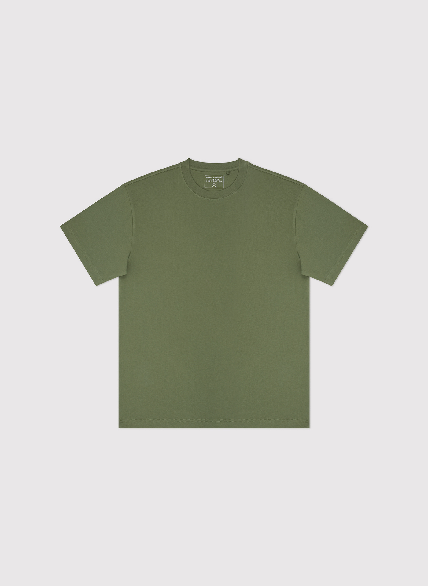 Zielony t-shirt oversize - Pako Lorente