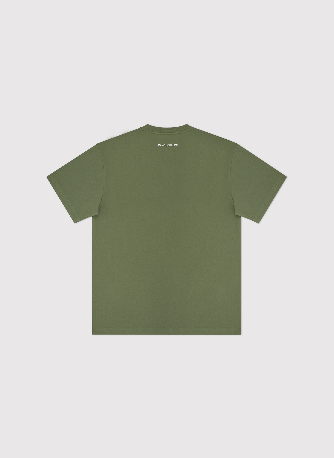 Zielony t-shirt oversize - Pako Lorente