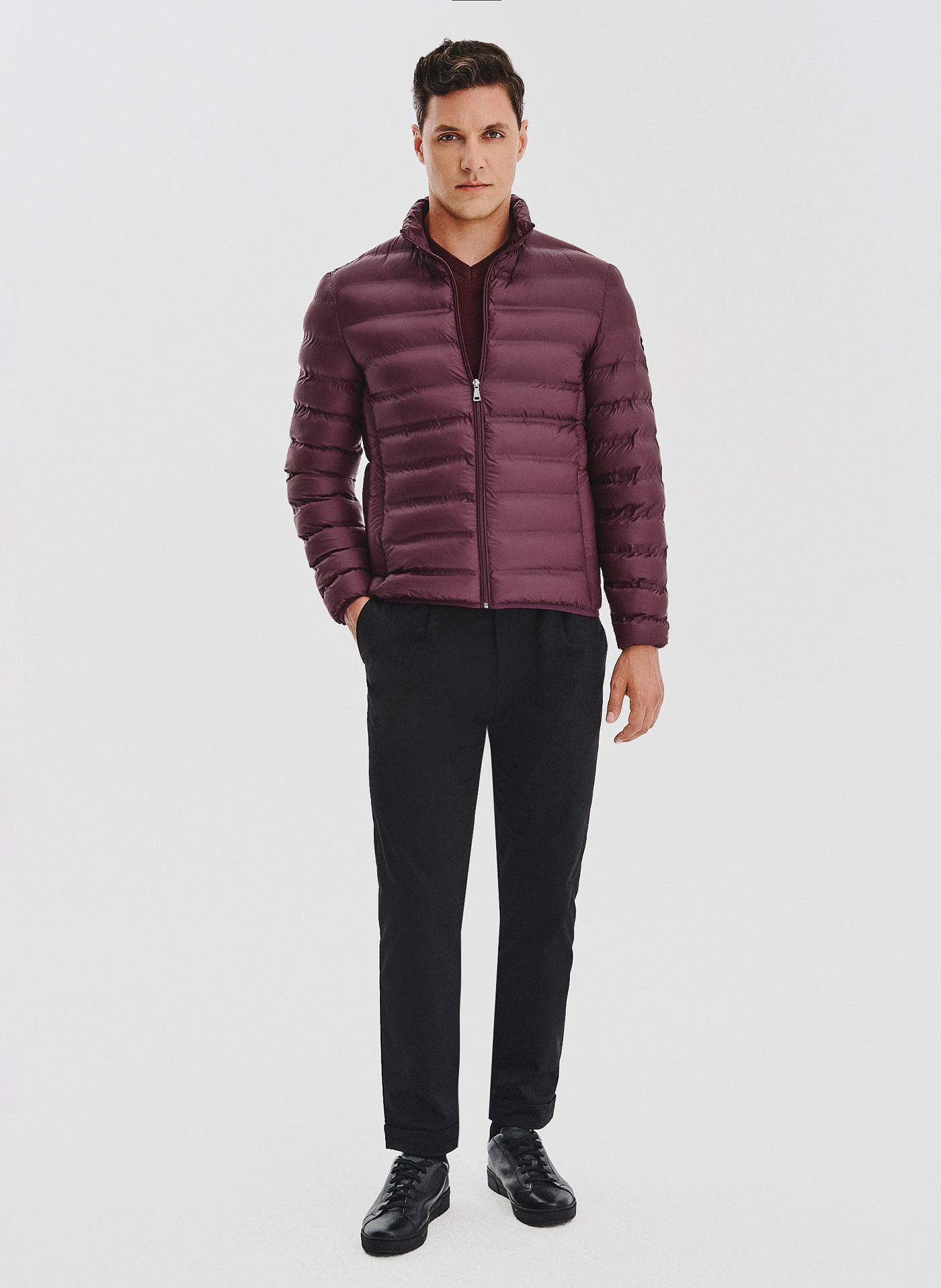 PAKO LORENTE - Fioletowa kurtka pikowana - Pako Lorente