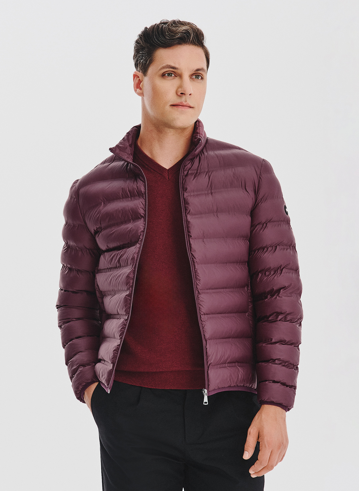 PAKO LORENTE - Fioletowa kurtka pikowana - Pako Lorente