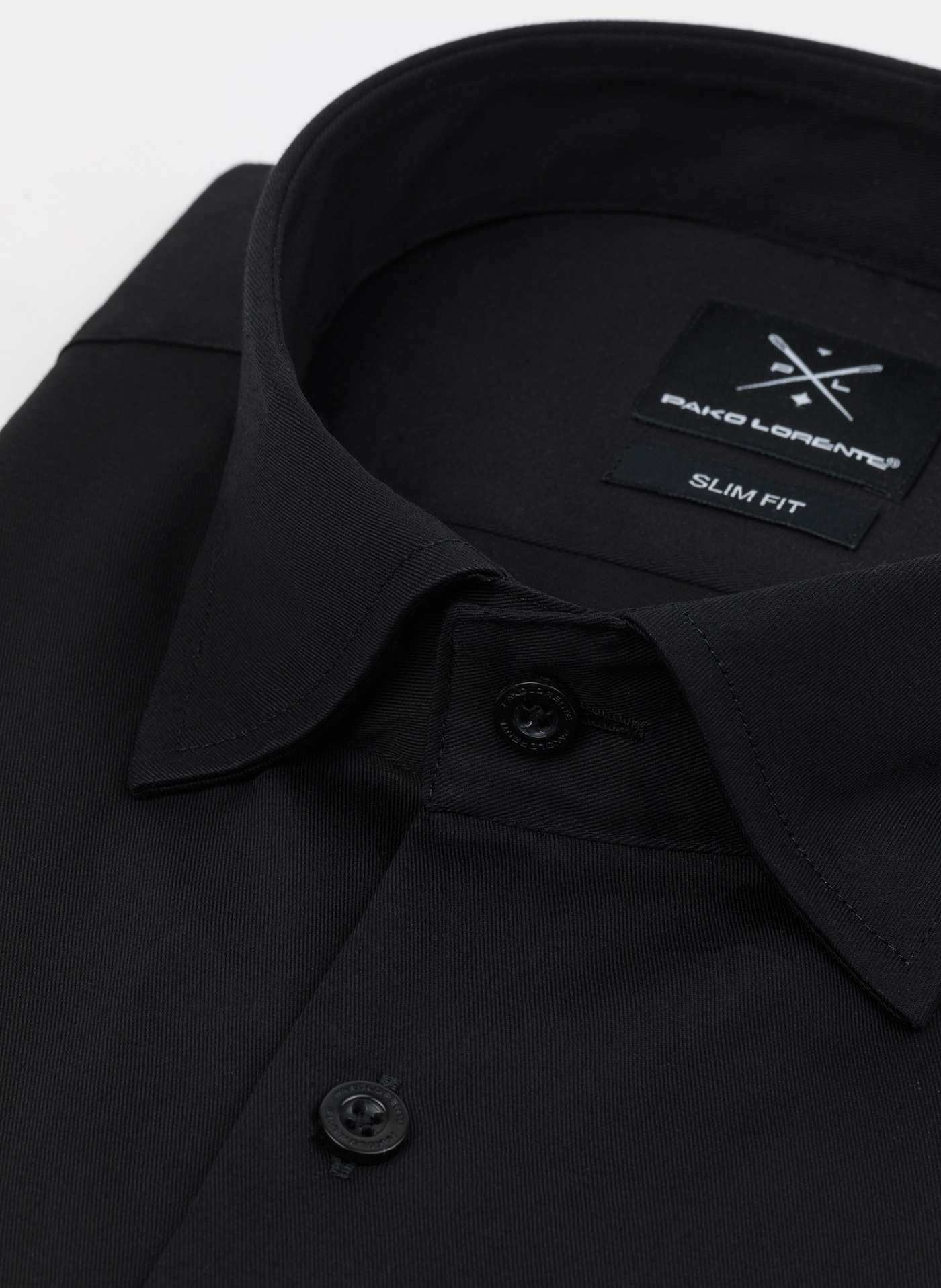 Koszula męska w kolorze czarnym P21WF-1X-174-C-S - Pako Lorente