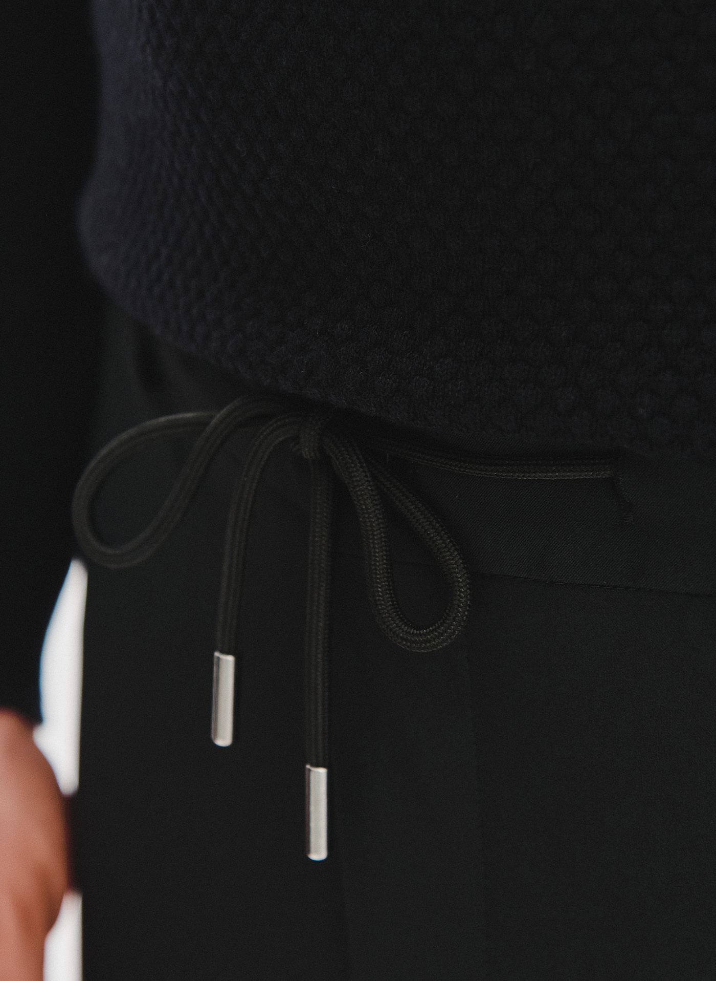 Czarne spodnie męskie - Pako Lorente