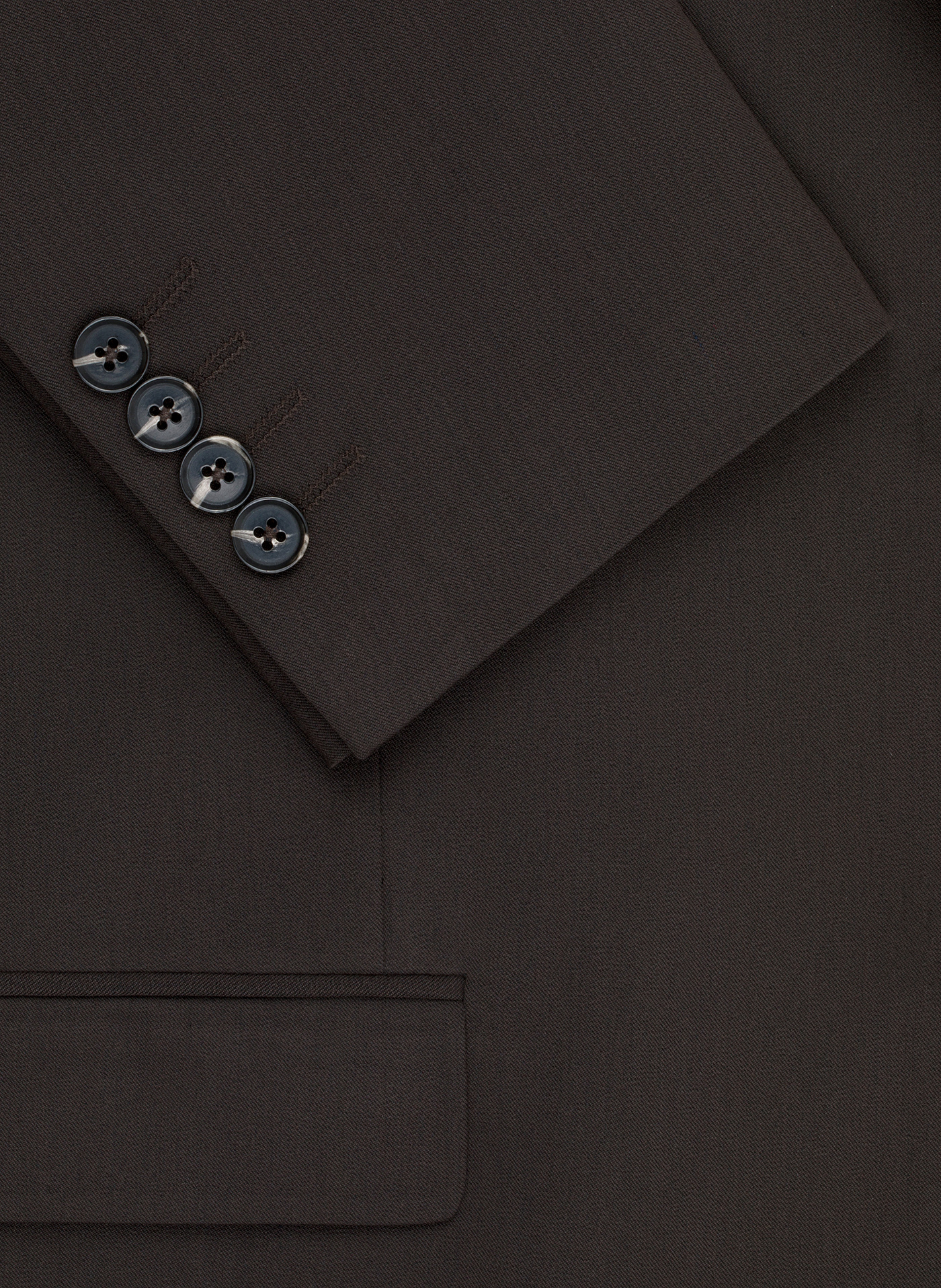 PAKO LORENTE - Ciemnobrązowy garnitur męski - Pako Lorente