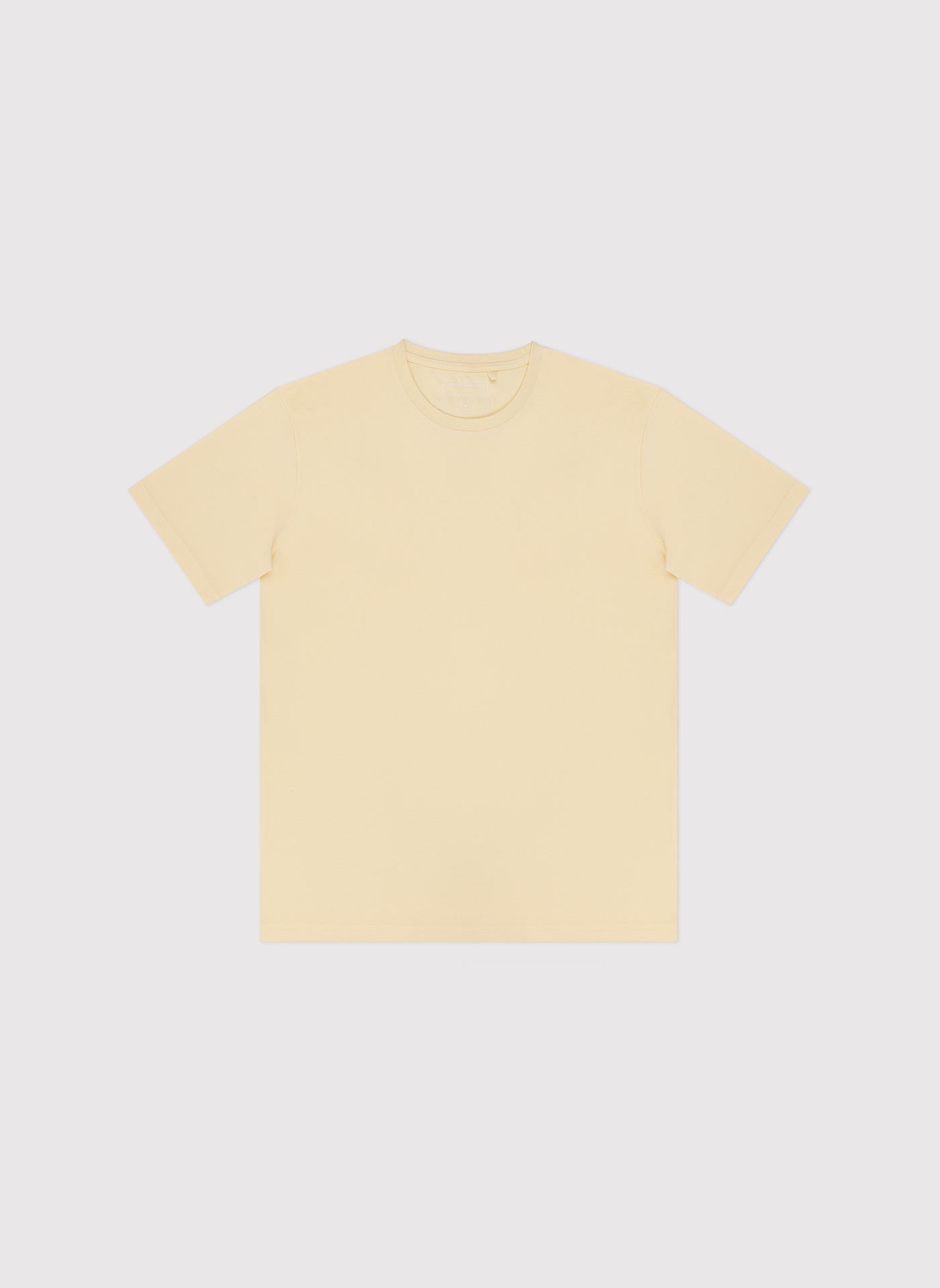 Bawełniany żółty t-shirt - Pako Lorente